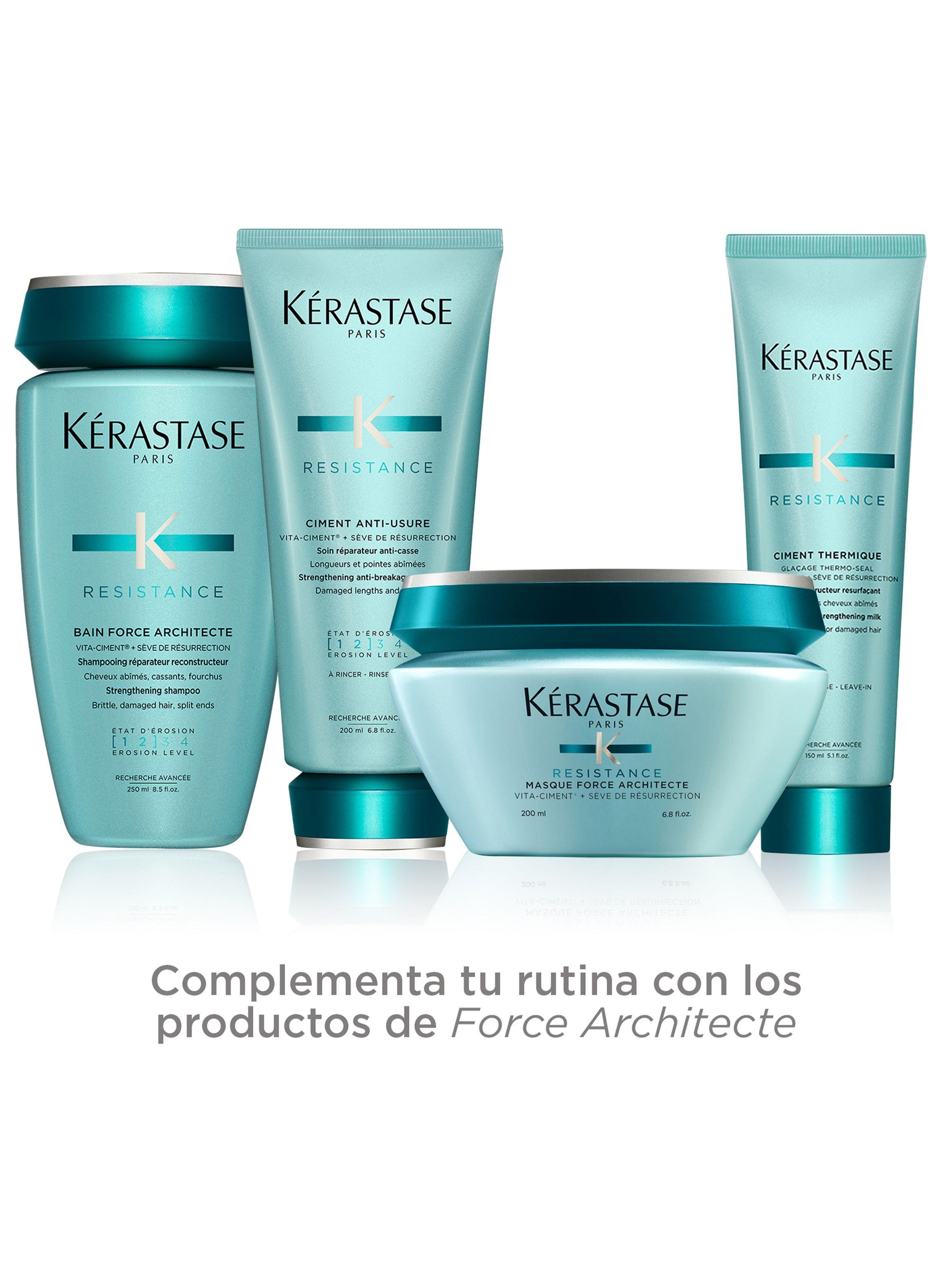 Crema Termo-Protectora Reconstrucción Cabello Frágil y Debilitado Ciment Thermique Resistance 150ml-5
