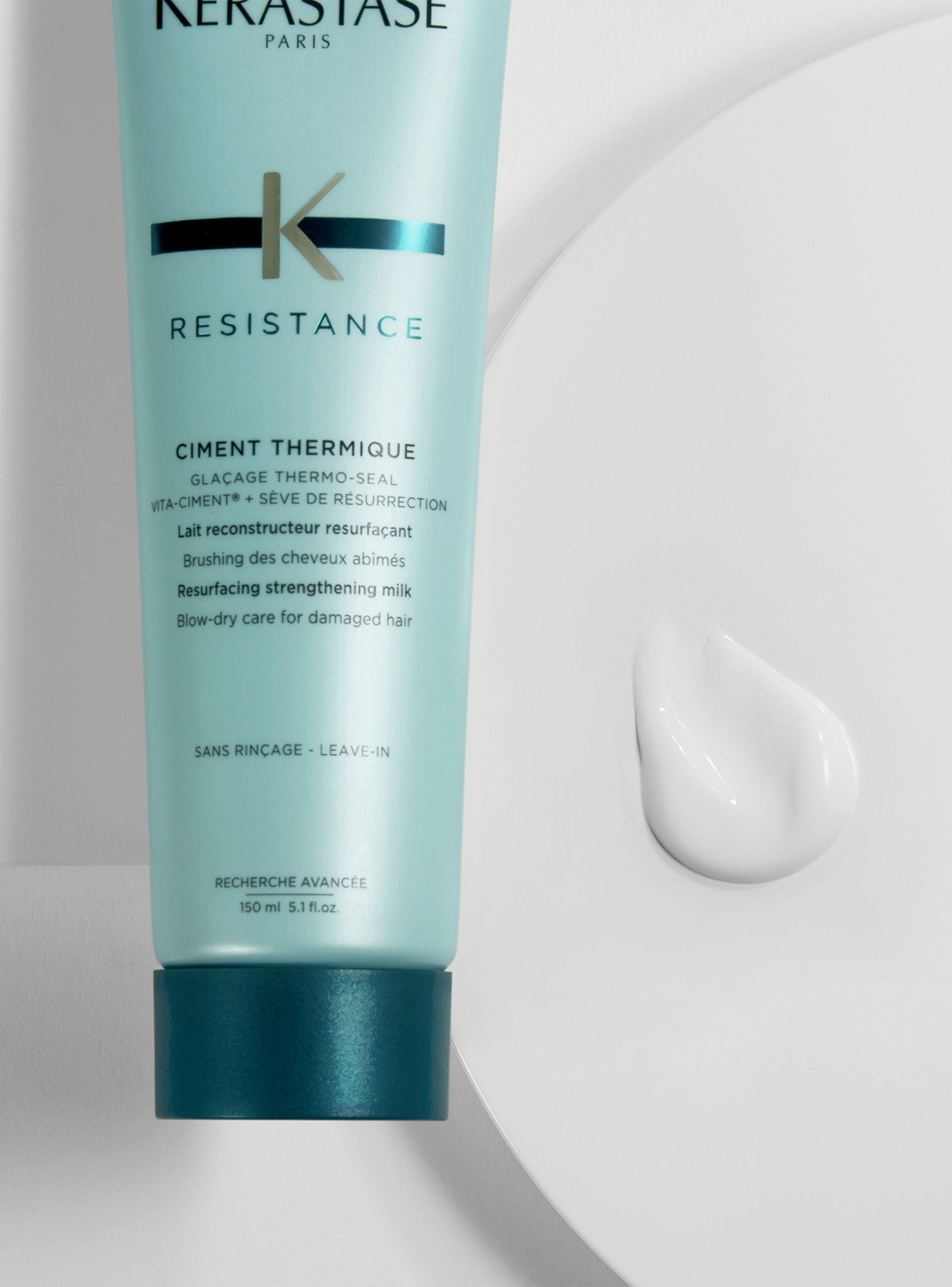 Crema Termo-Protectora Reconstrucción Cabello Frágil y Debilitado Ciment Thermique Resistance 150ml-4