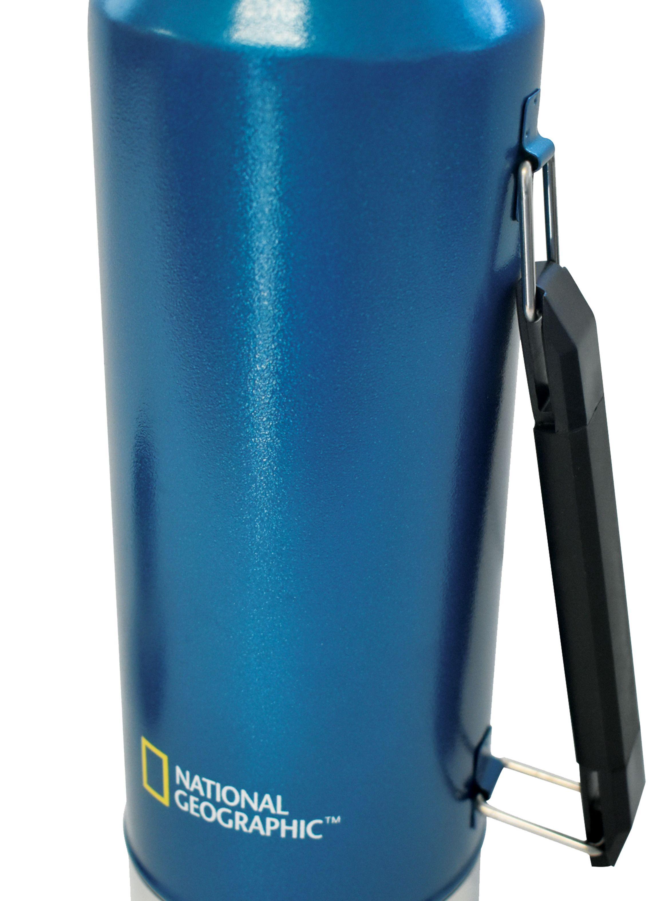 Termo National Geographic Metálico 1200ml Azul-3