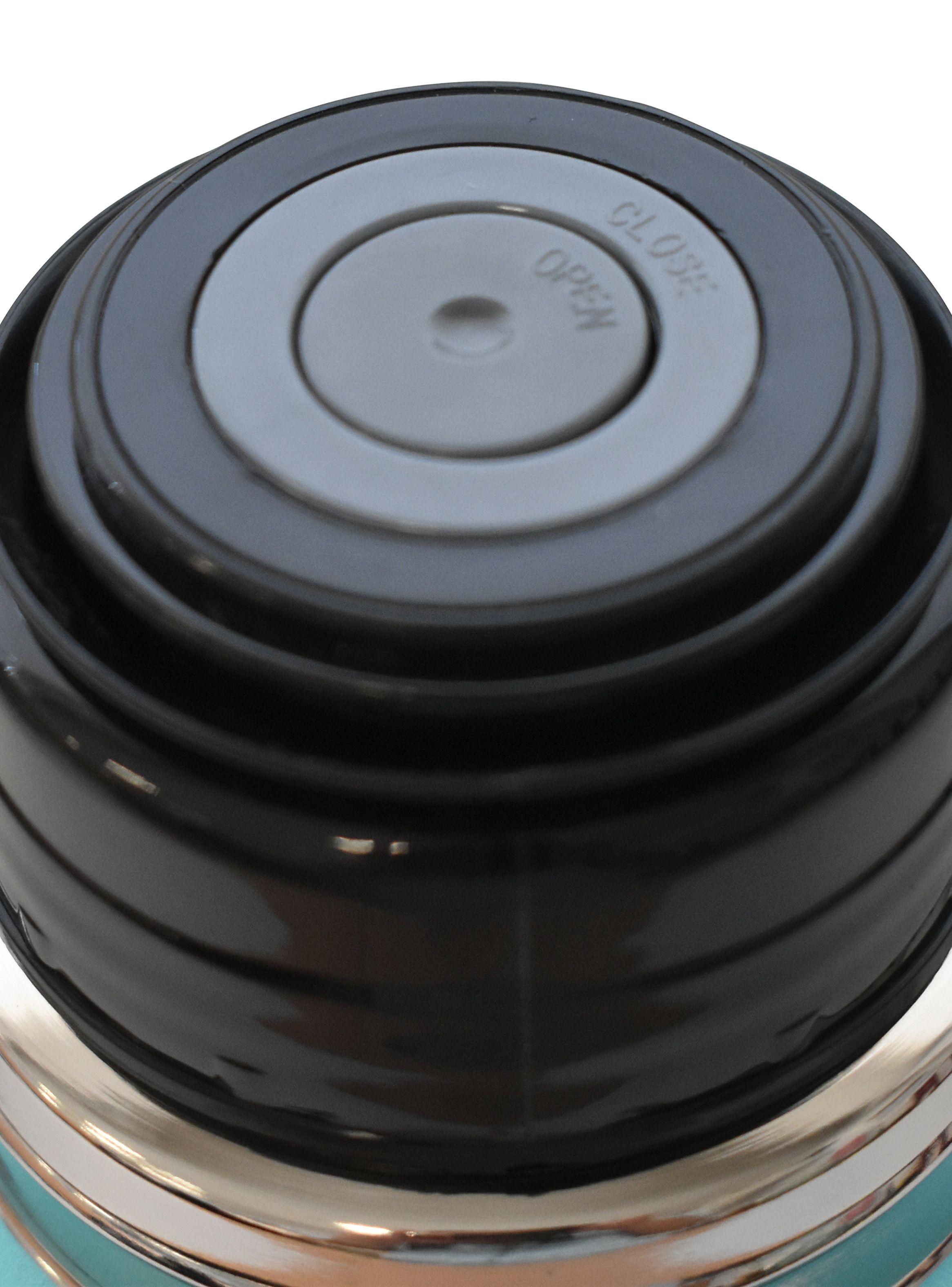 Termo National Geographic bala Metálico 1000ml Celeste-2