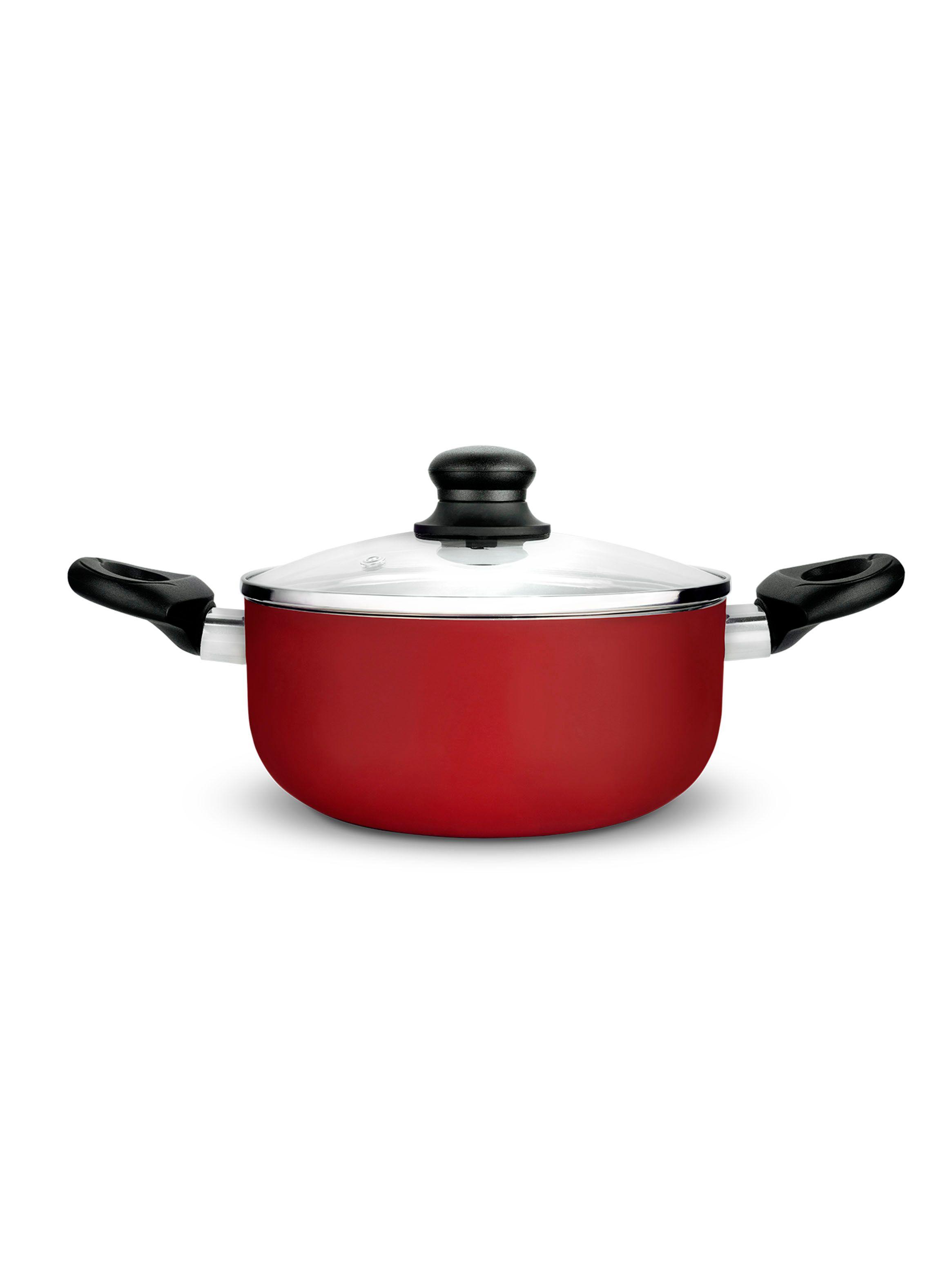 Batería de Cocina Firenze 7 Piezas Rojo-1