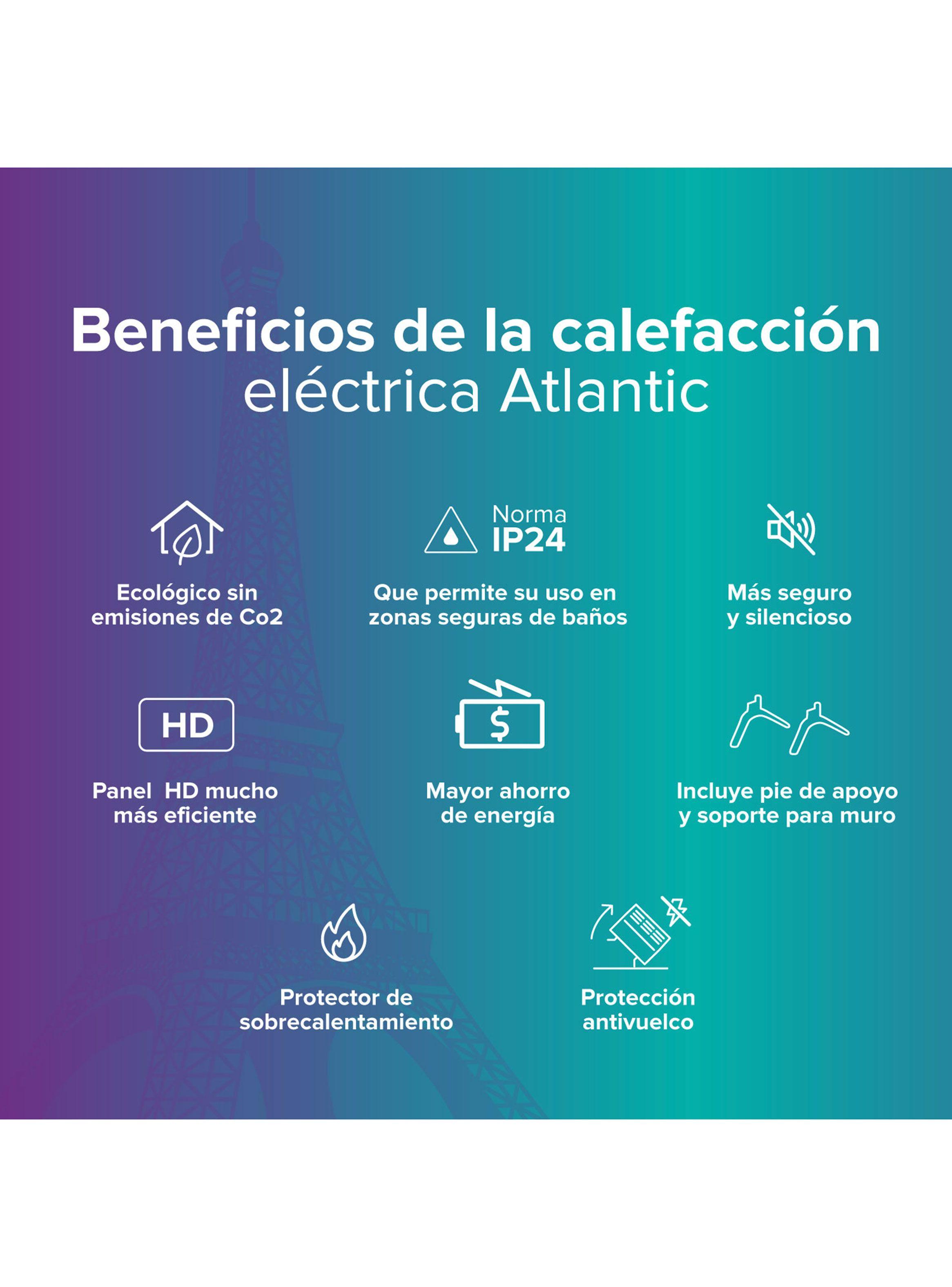 Calefactor New Solius WiFi 1500W Blanco-7