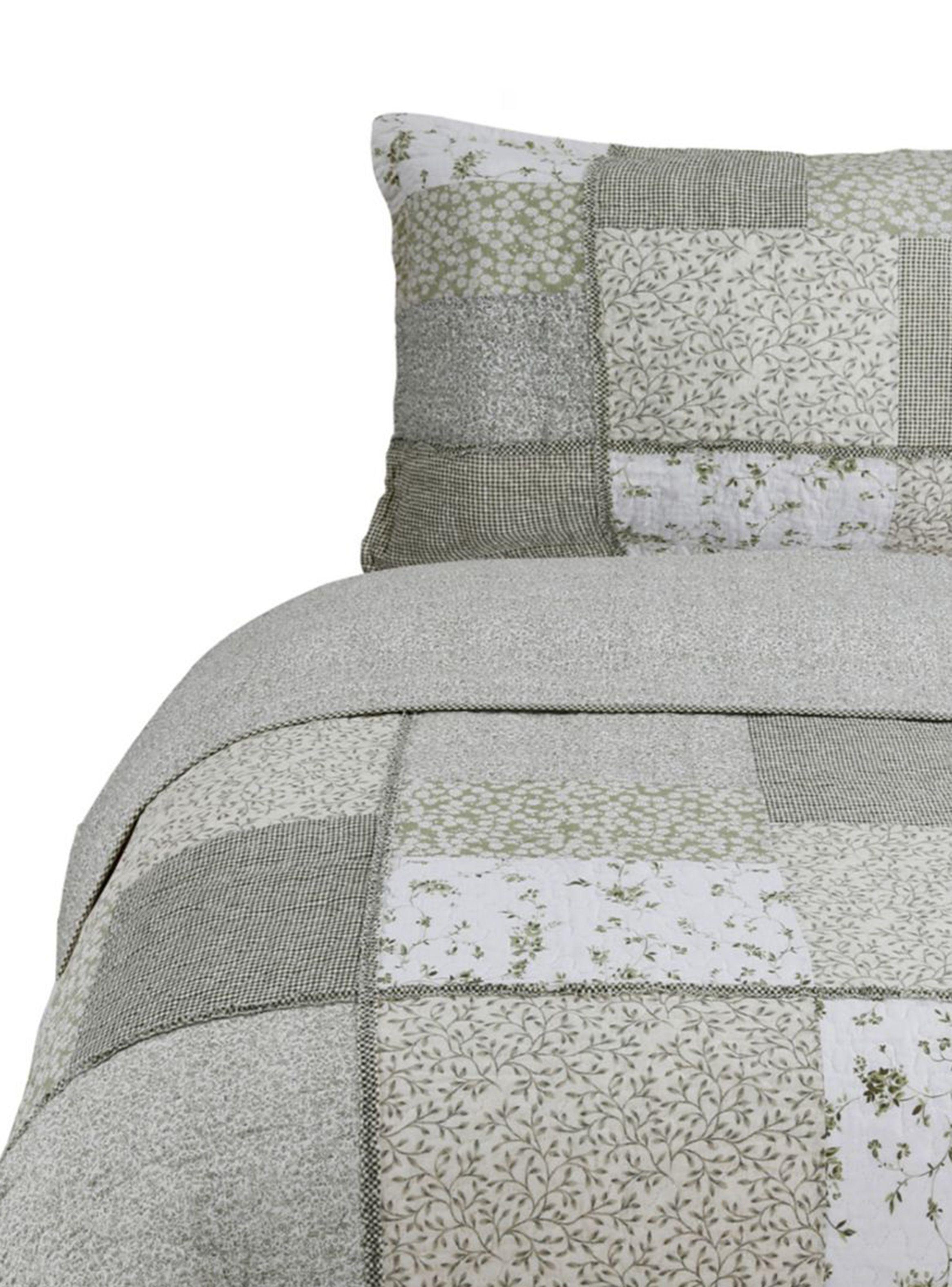 Quilt 1.5 Plazas Patch Romántico-0