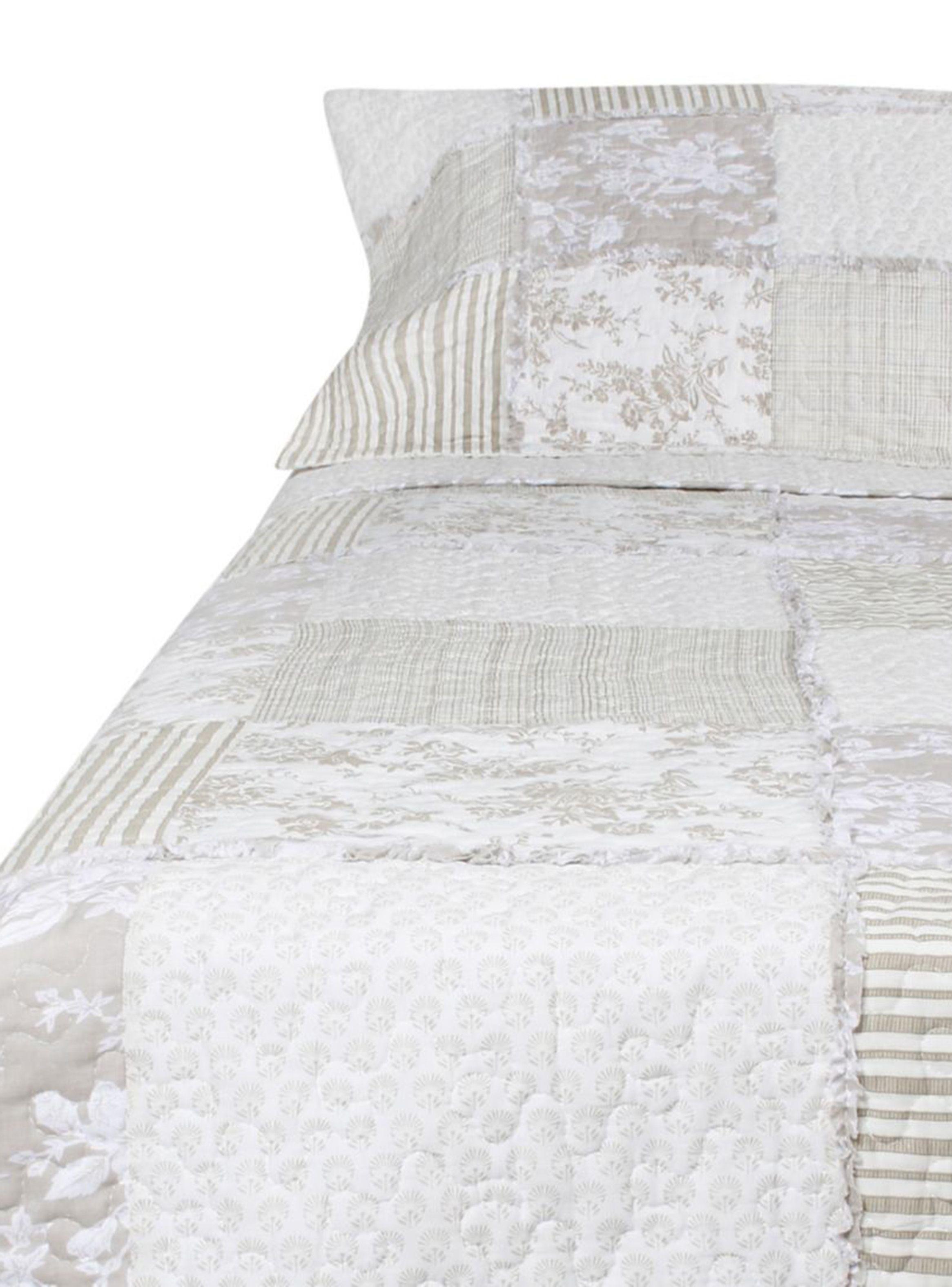 Quilt 1.5 Plazas Patch Romántico-0