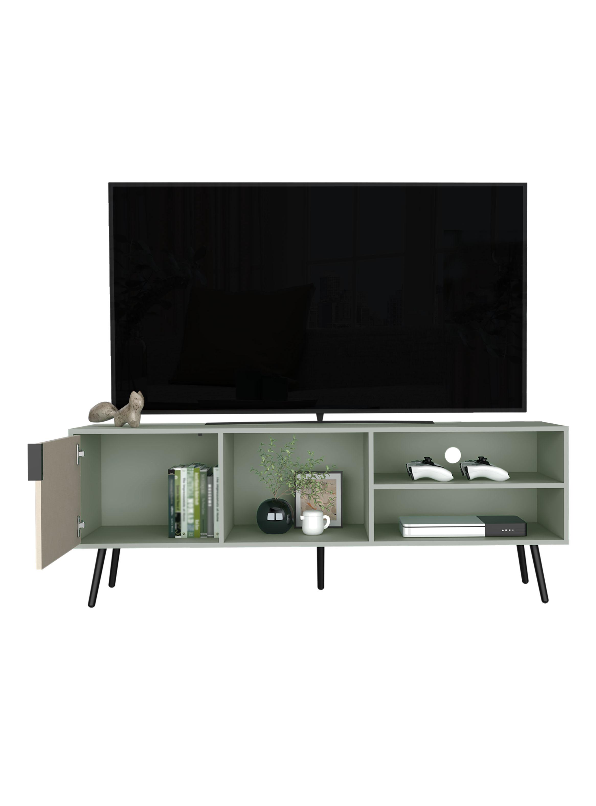 Rack TV 65" Vulcan 1 Puerta Agave y Toquilla-2