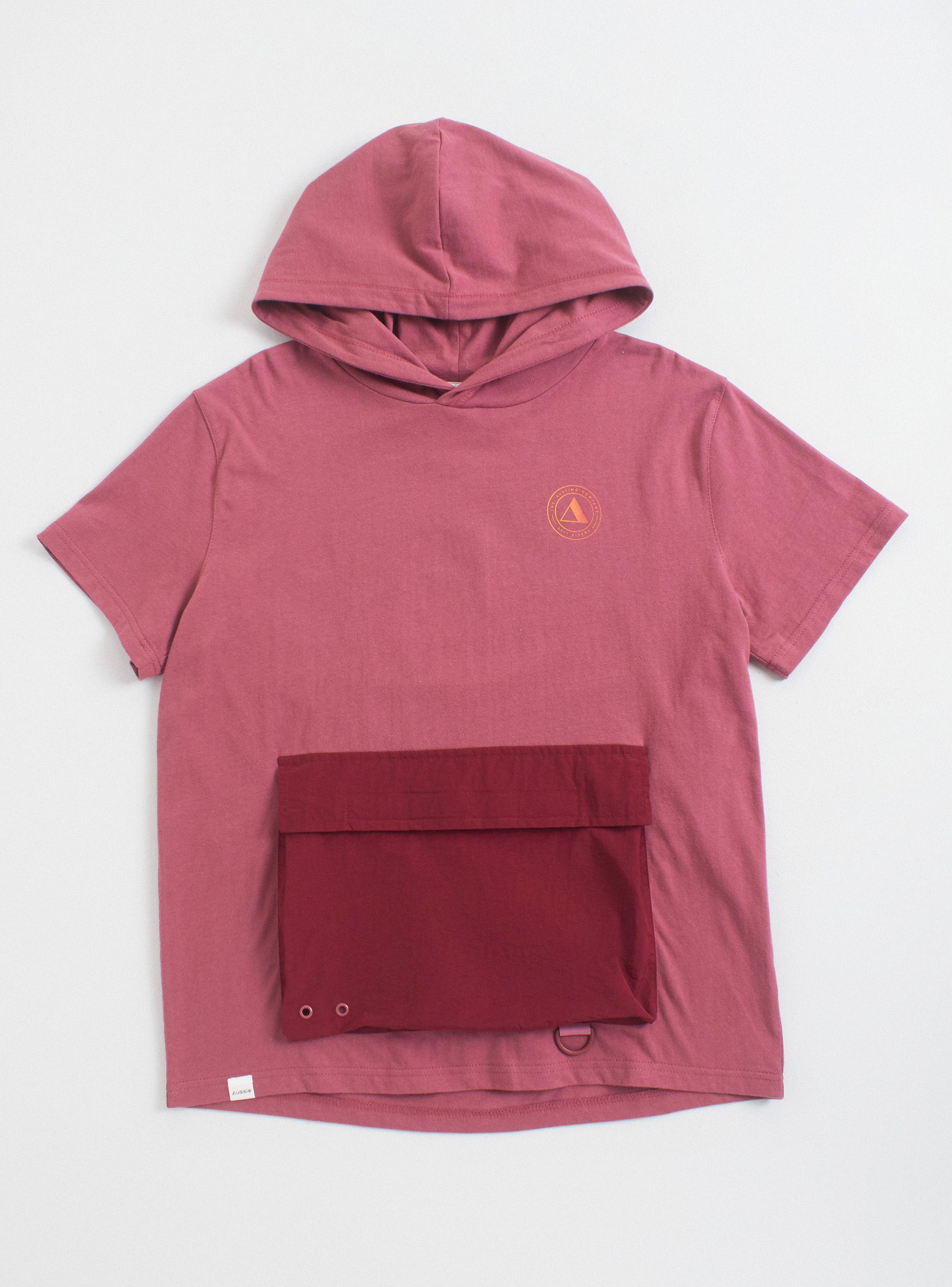 Polera con Gorro y Bolsillo Adelante Acid Wash Niño-1