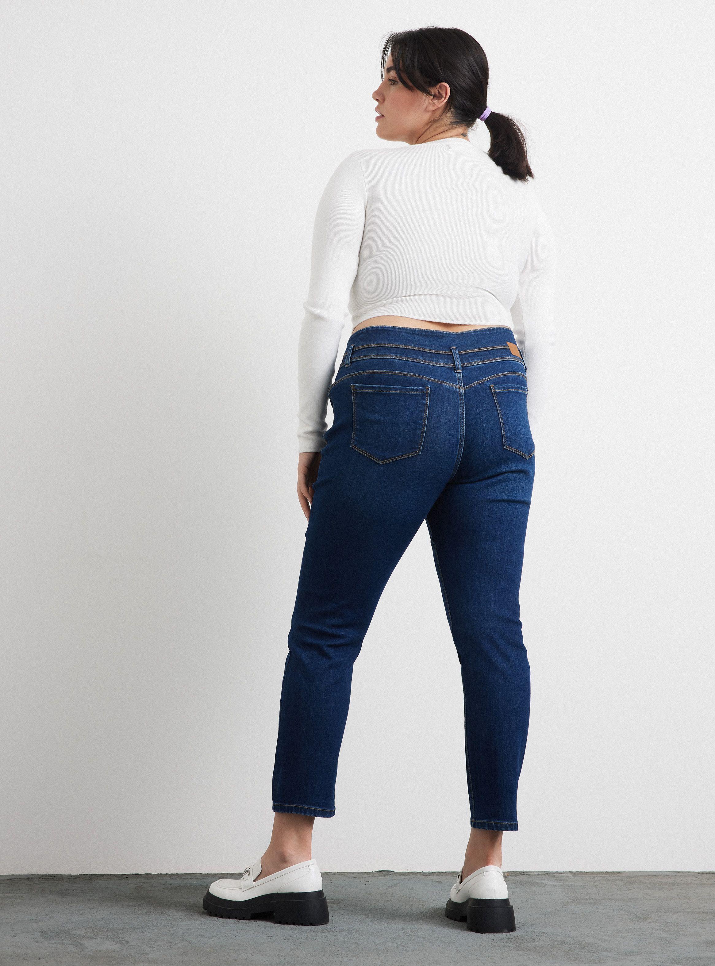 Jeans Pretina Alta 3 Botones 01-5