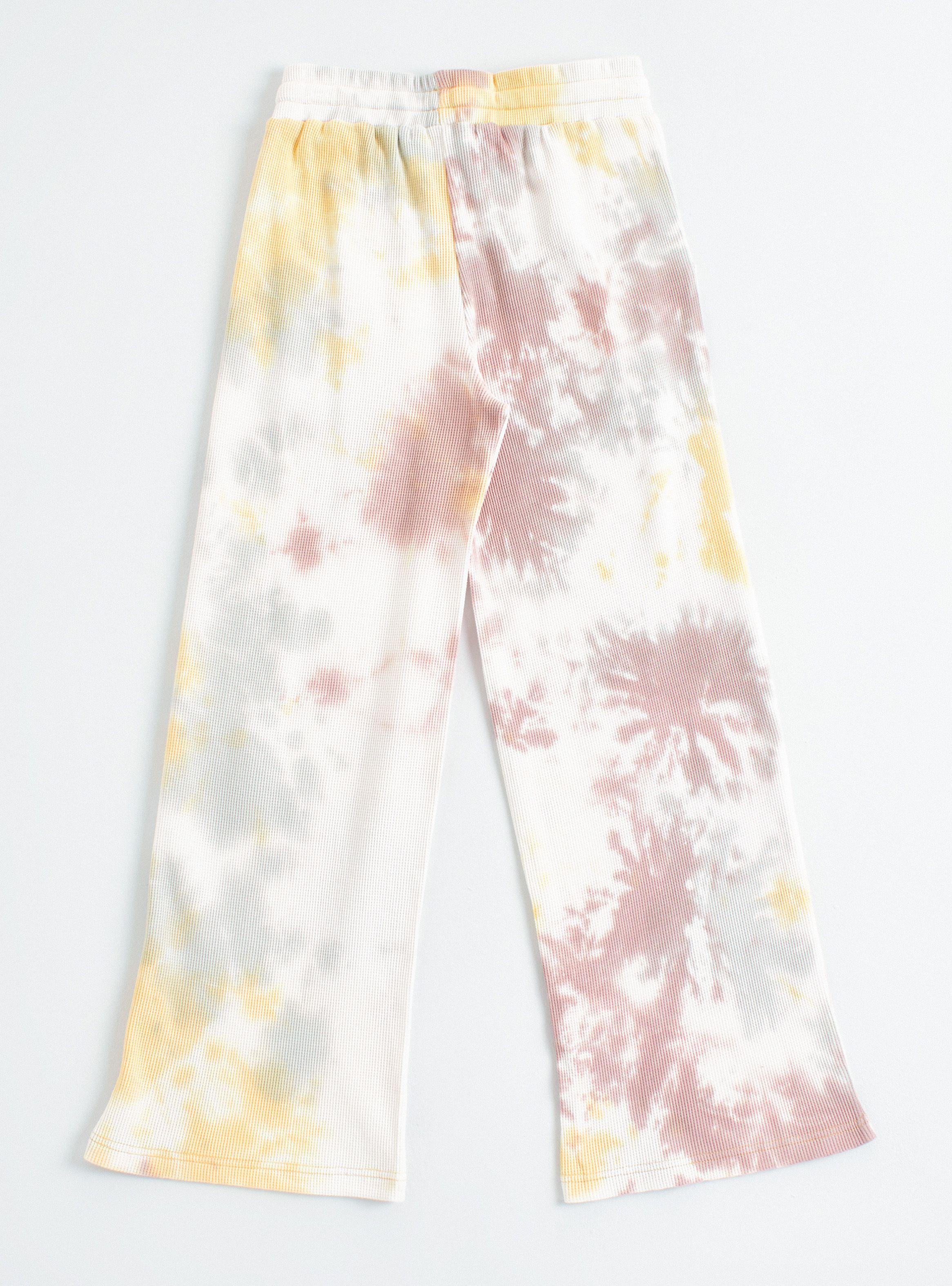 Pantalón Buzo Wide Leg Waffle Niña-1