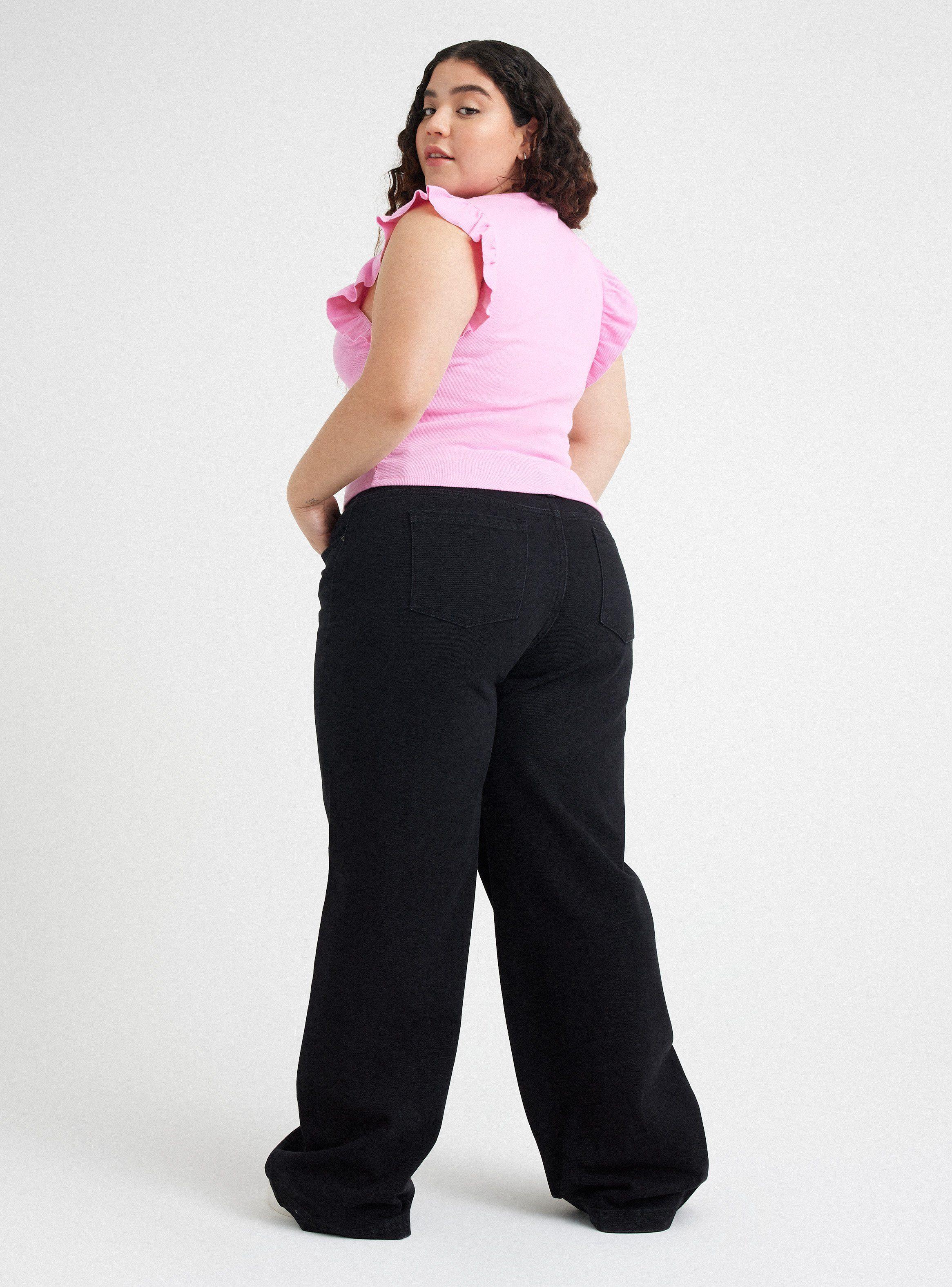 Jeans Wide Leg Color 01-5