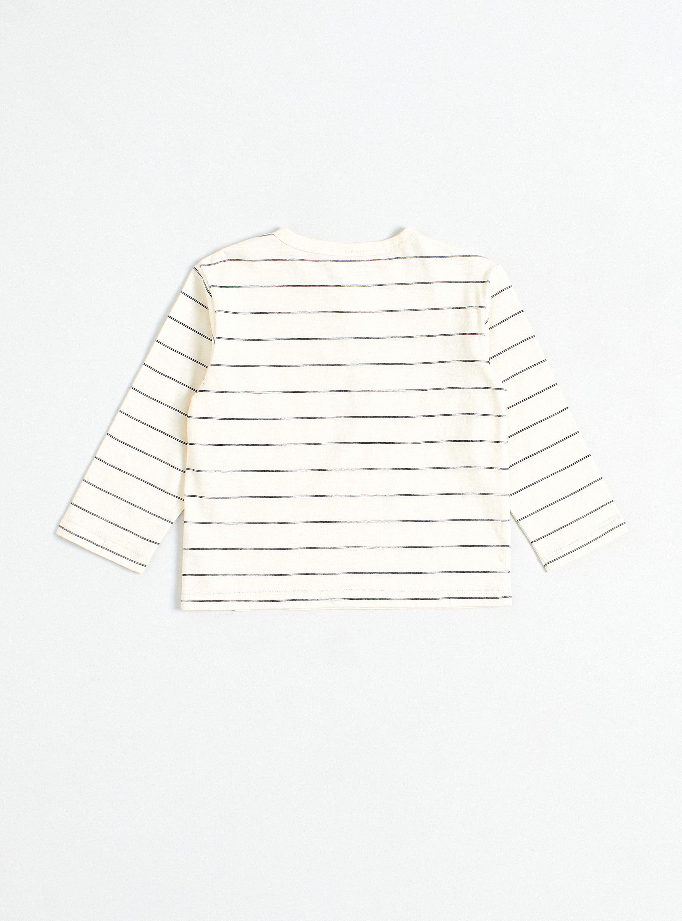 Polera con Botones y Bolsillo 1-1