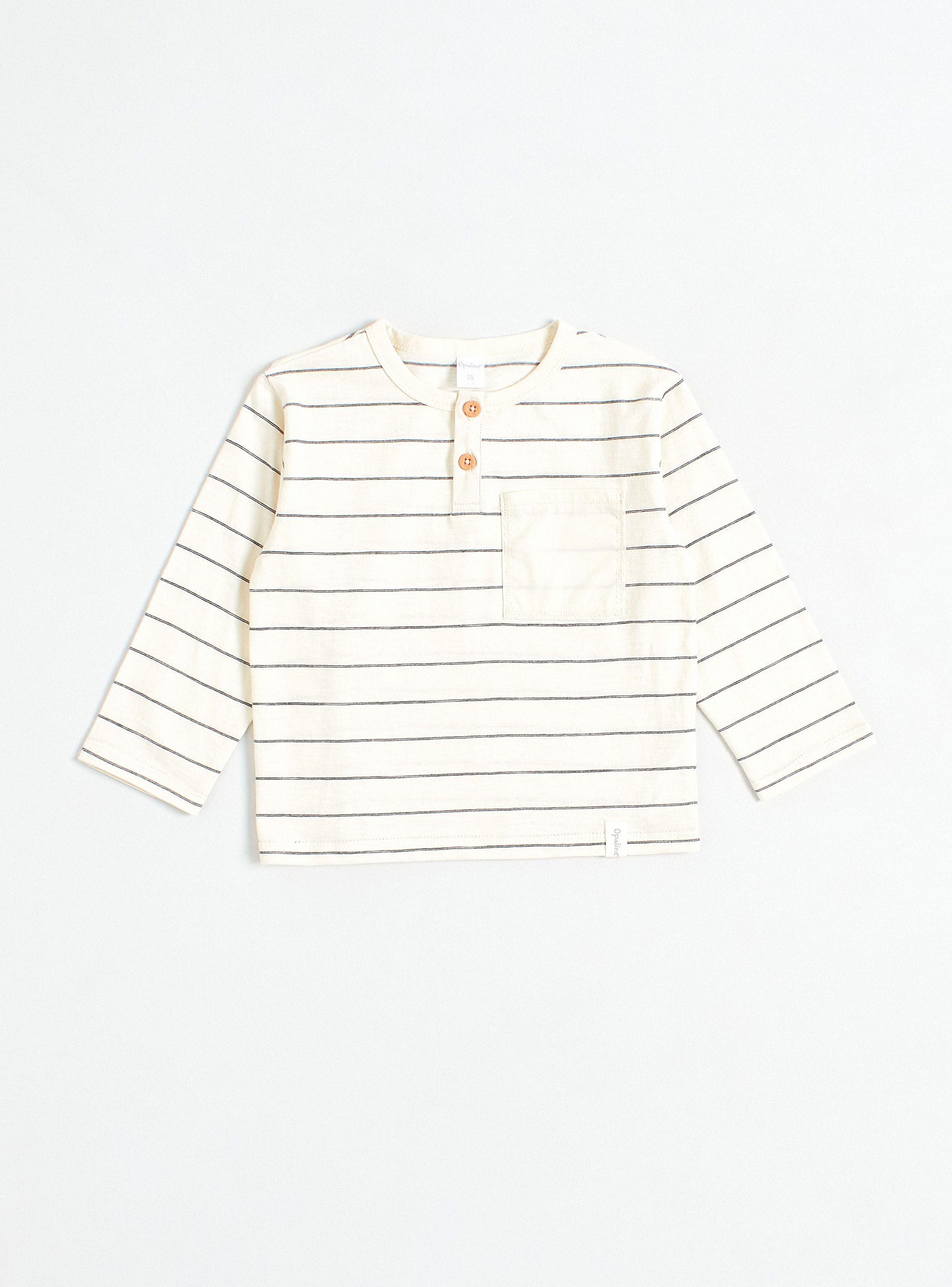 Polera con Botones y Bolsillo 1-0