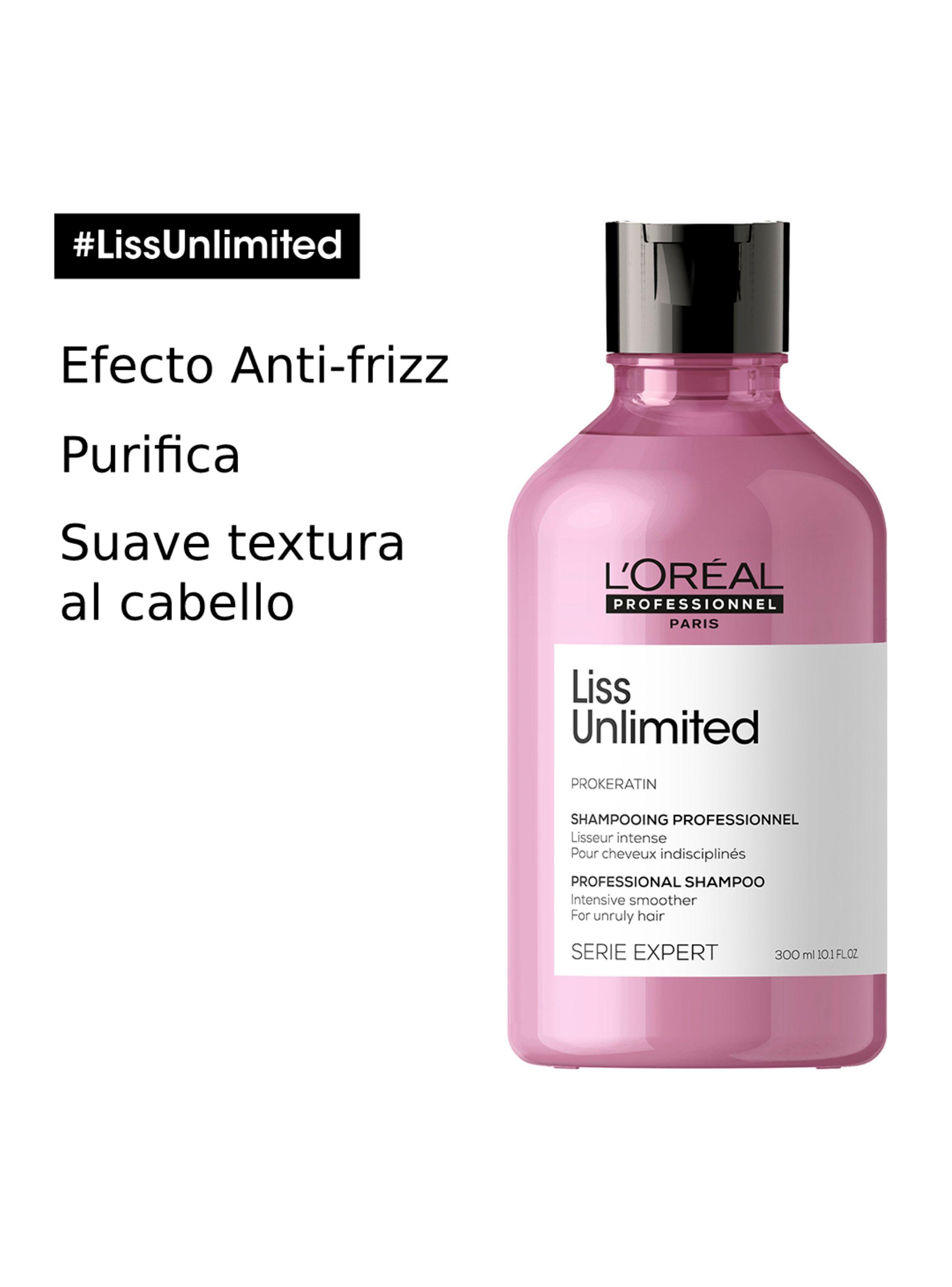 Shampoo Anti-Frizz Cabello Liso Liss Unlimited 300 ml-1