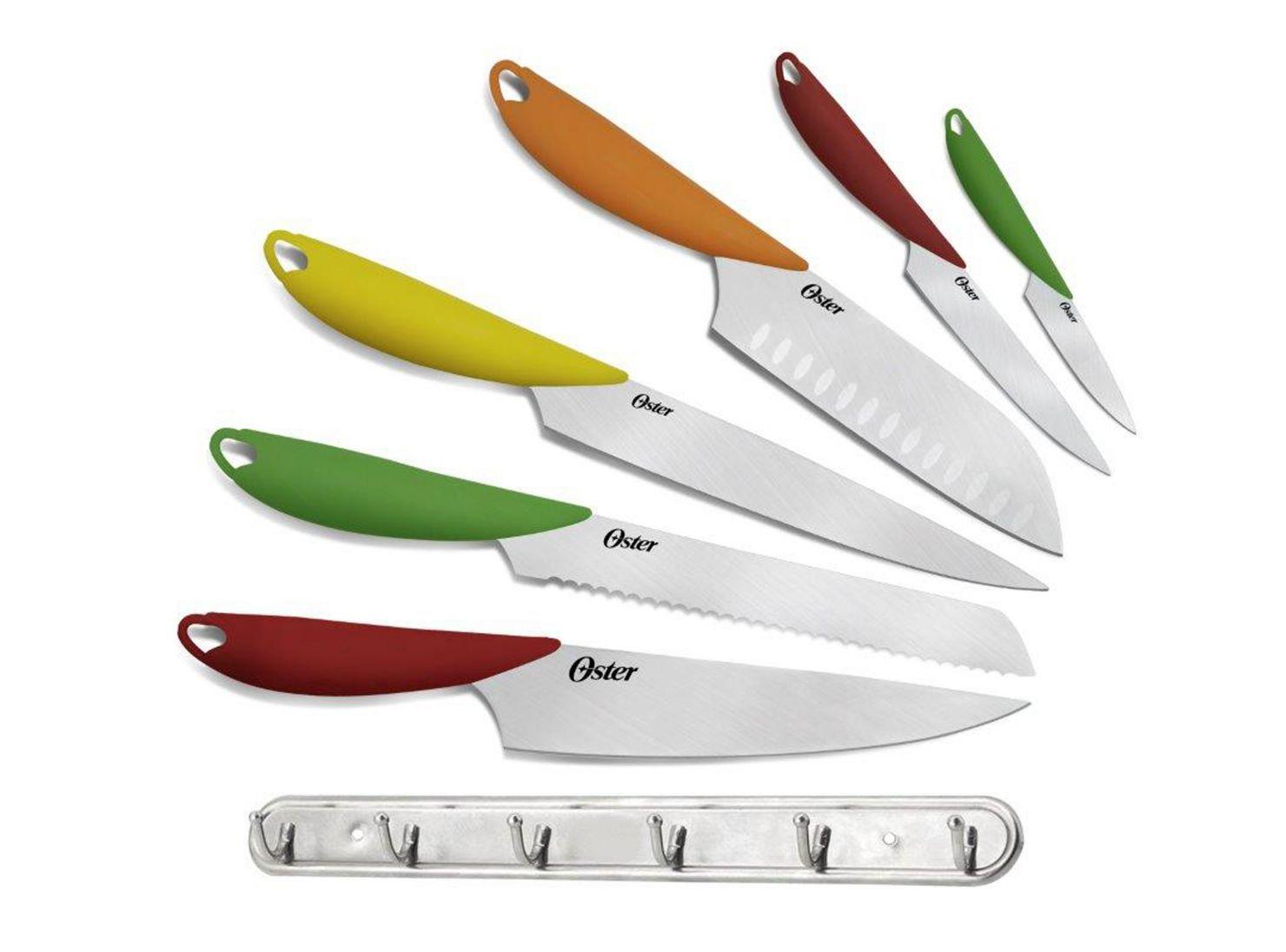 Juego de Cuchillos 7 Piezas Multicolor Oster-0