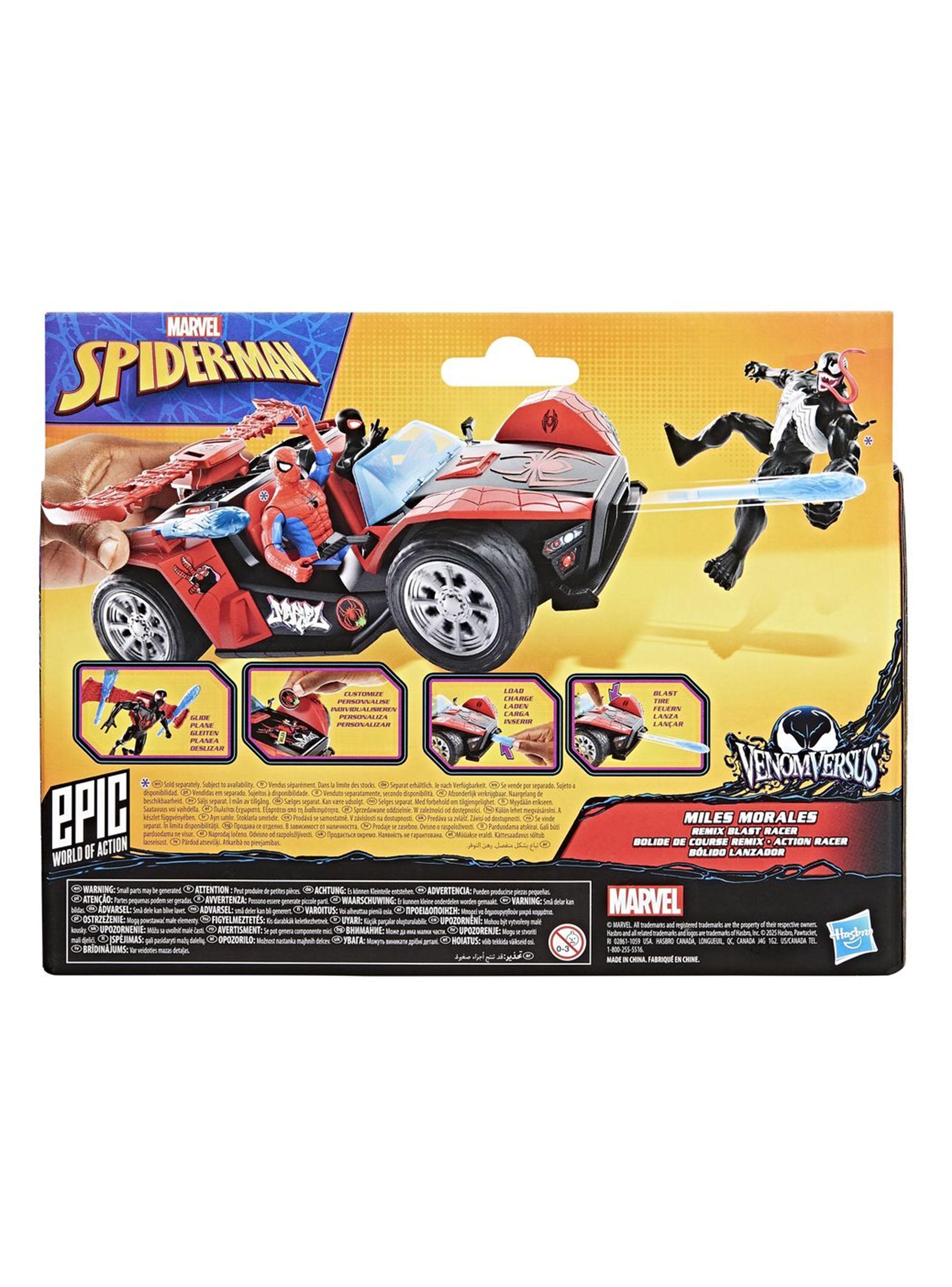 Figura de Acción VenomVersus Bólido Lanzador Miles Morales-5