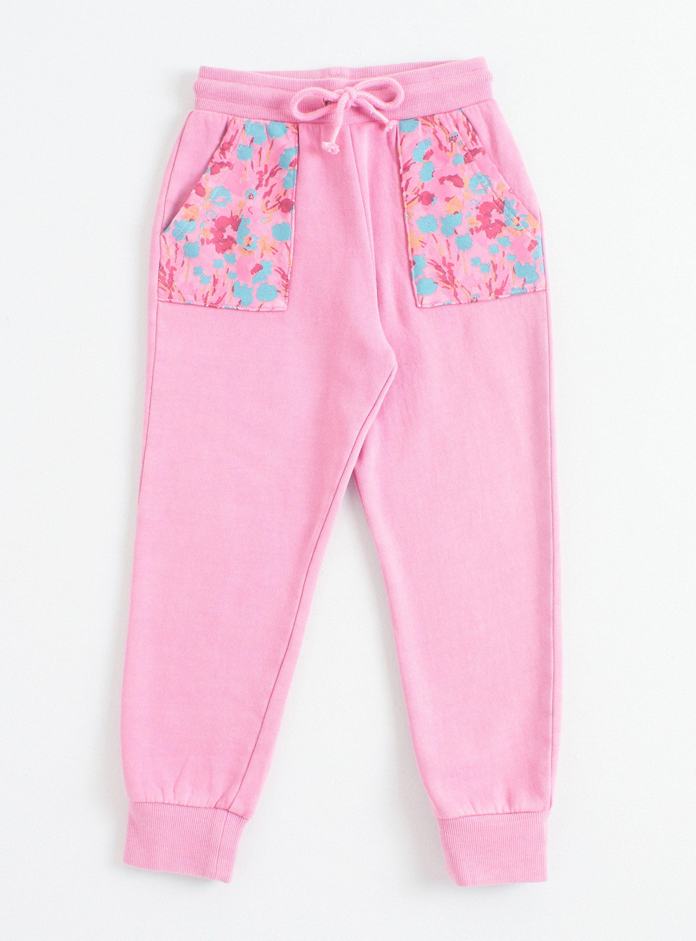 Pantalón Buzo Print en Bolsillos Niña-0