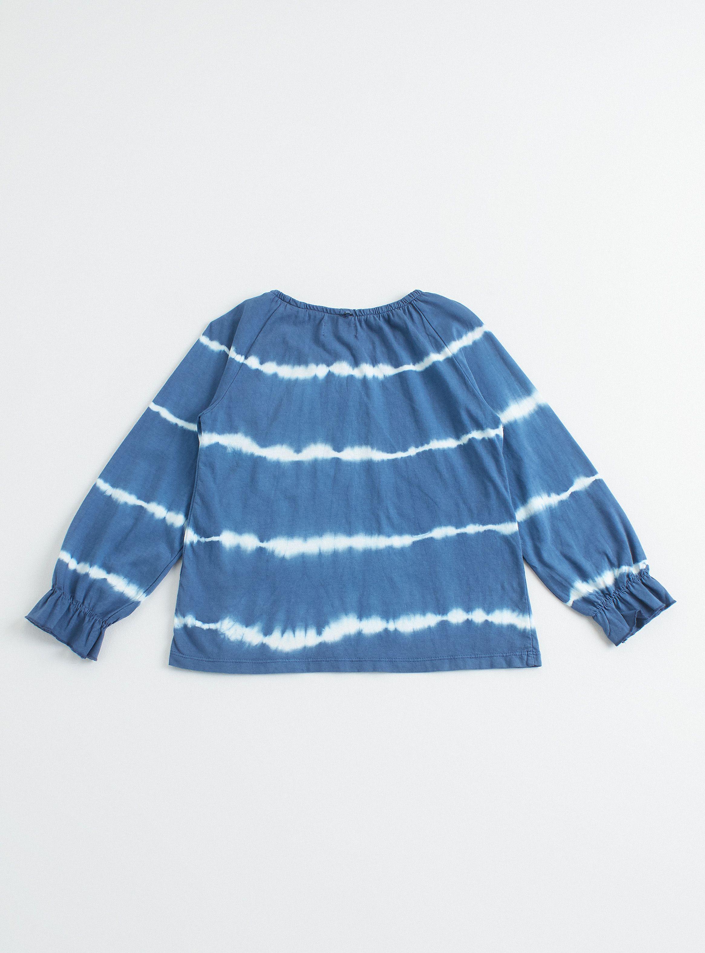 Polera Dip Dye Elastico en Muñeca Niña-2
