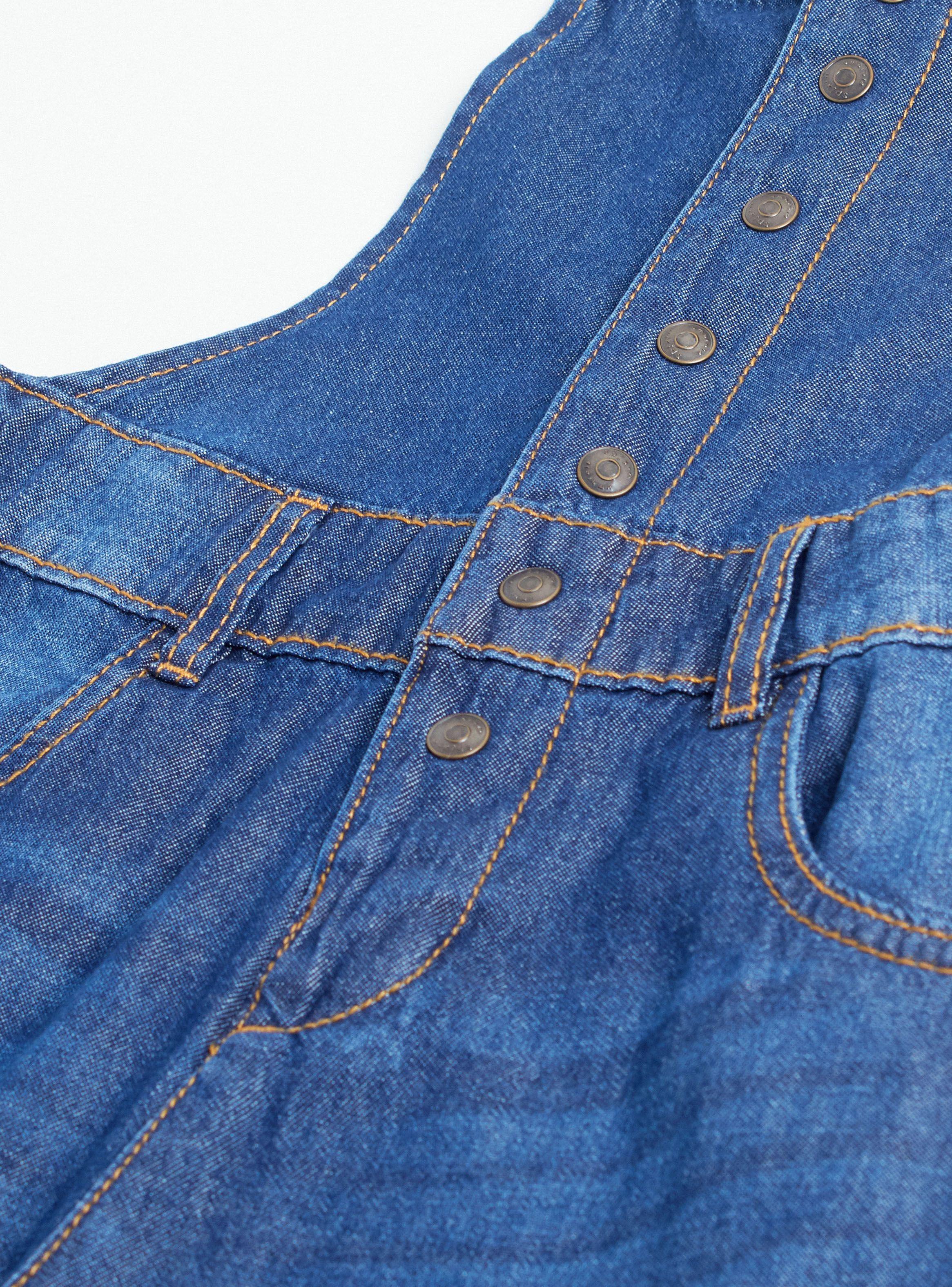 Jardinera Denim Niña-2