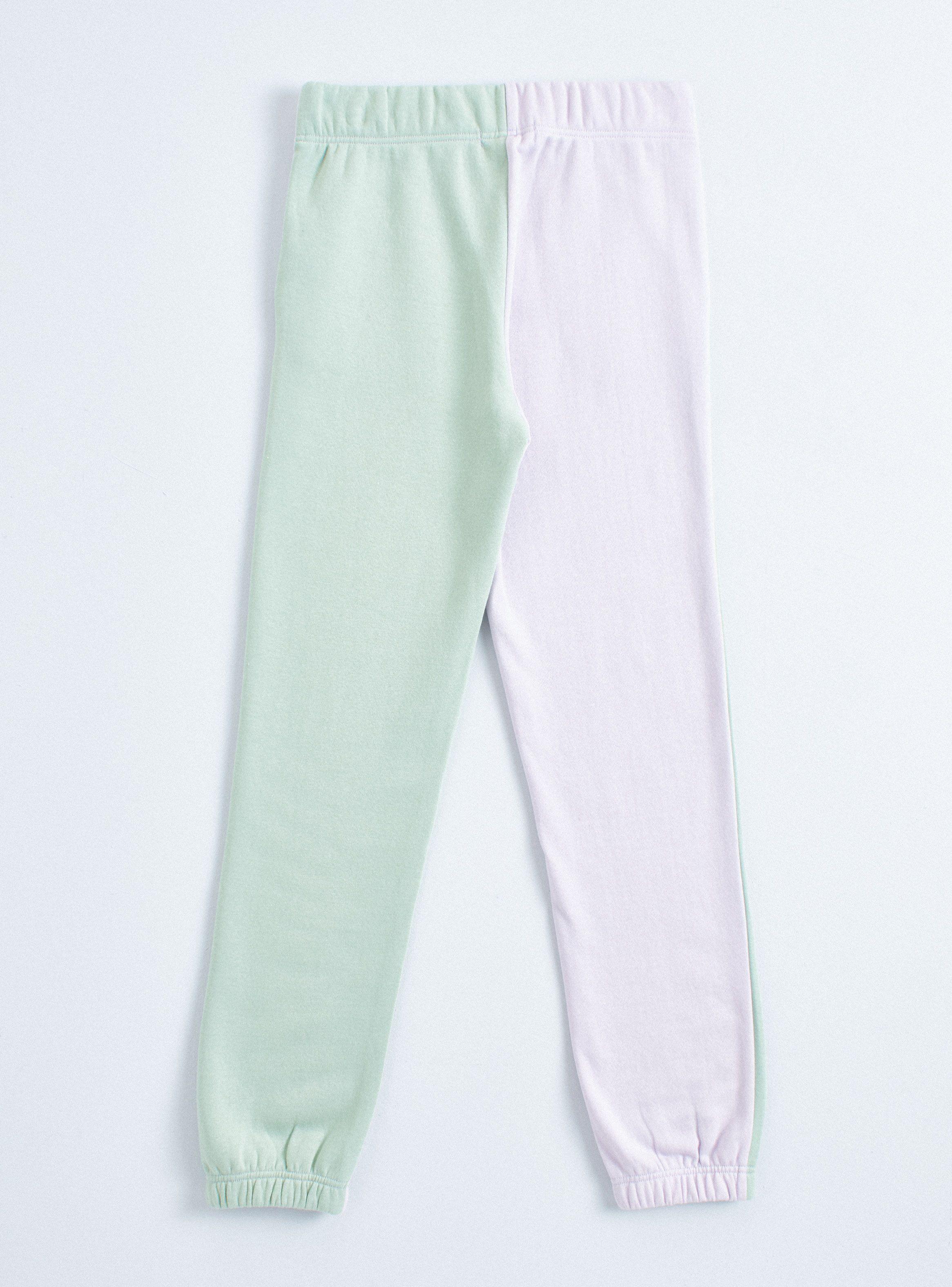 Pantalón Buzo Color Block Niña-1