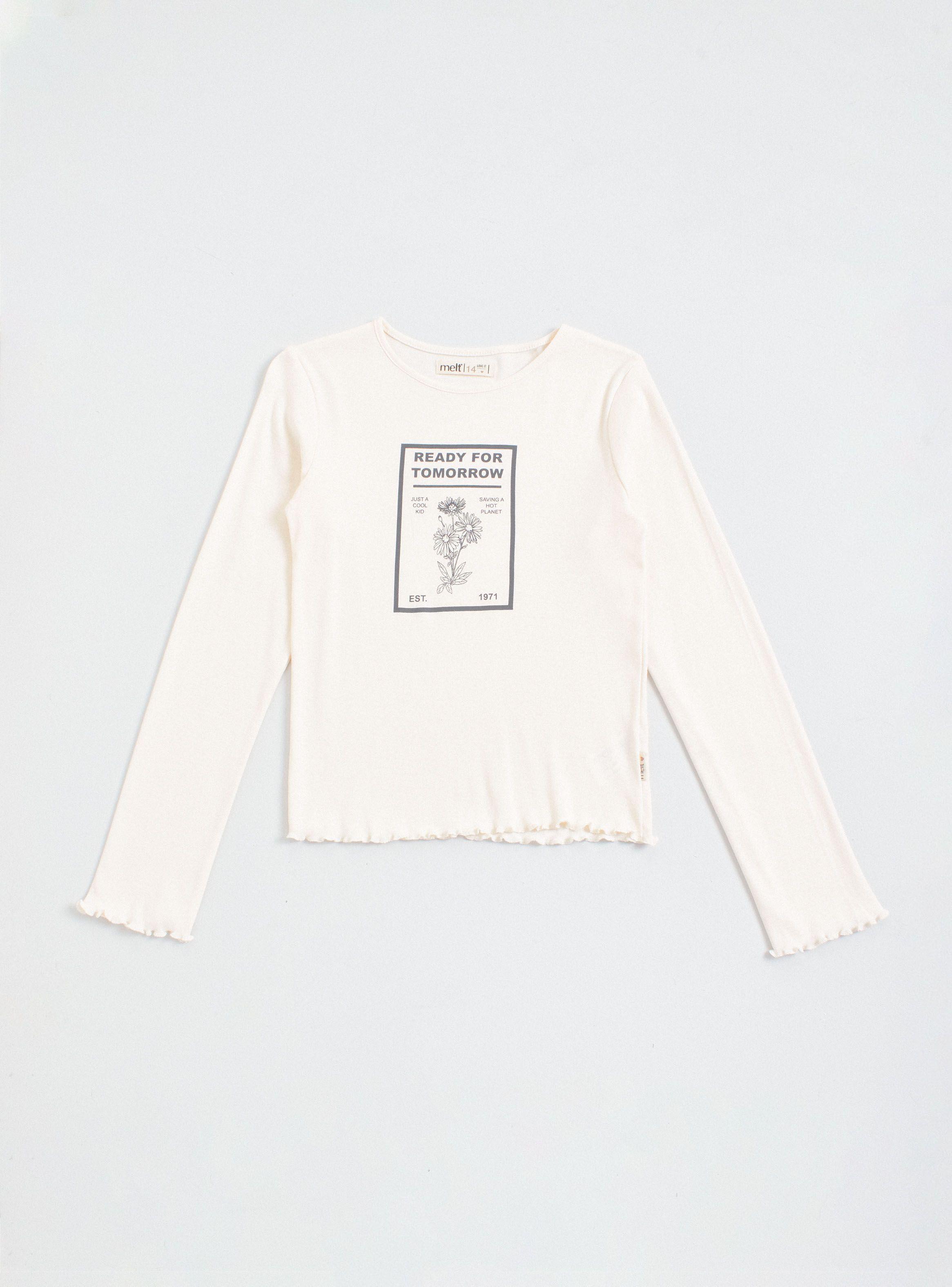 Polera Front Print Niña-0