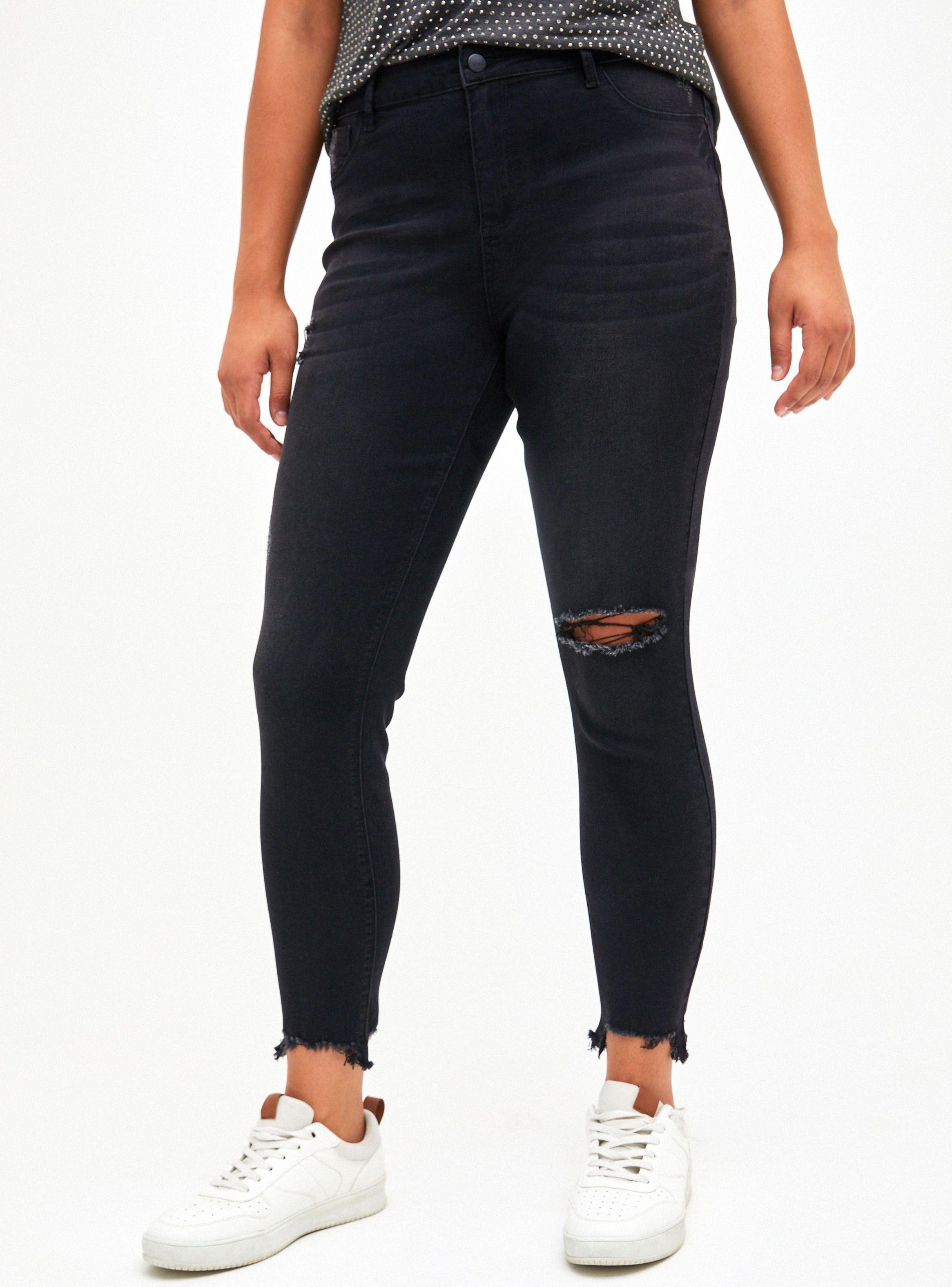Jeans Skinny Destroyed-0
