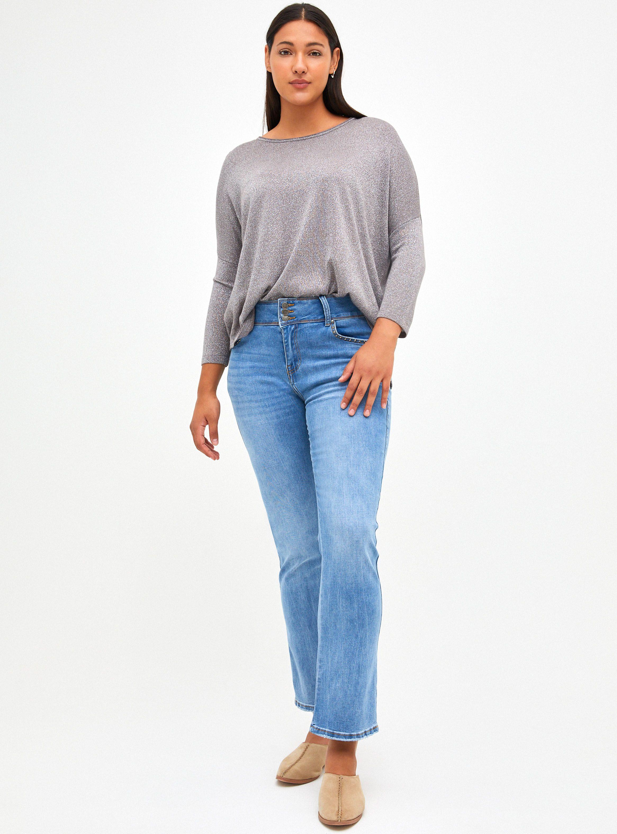 Jeans Tiro Medio 3 Botones-3