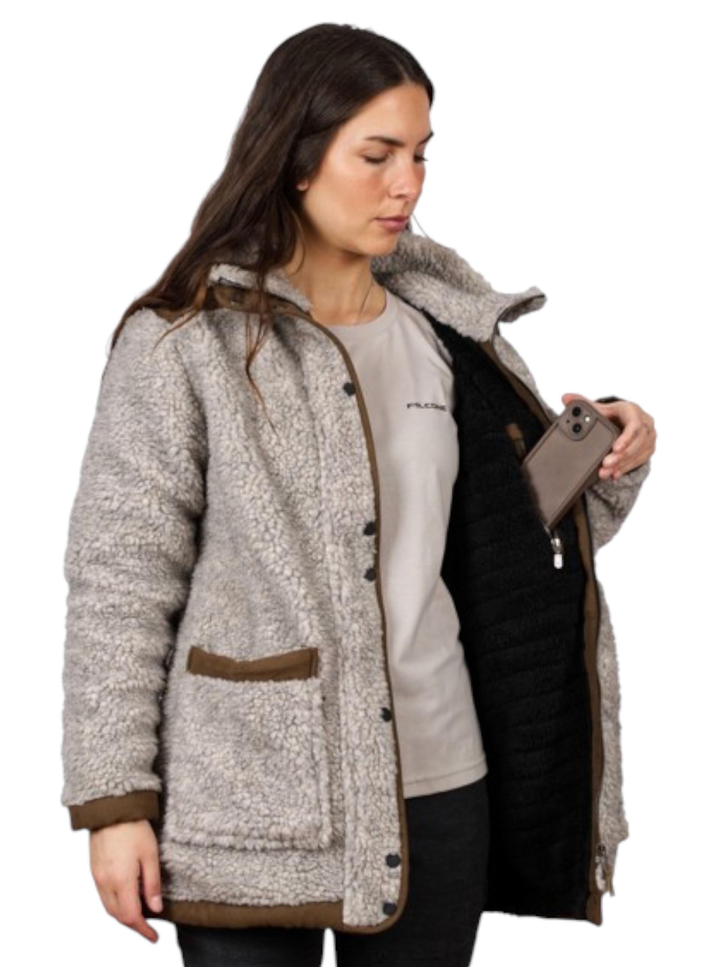 Abrigo Chiporro Coldless Beige-4