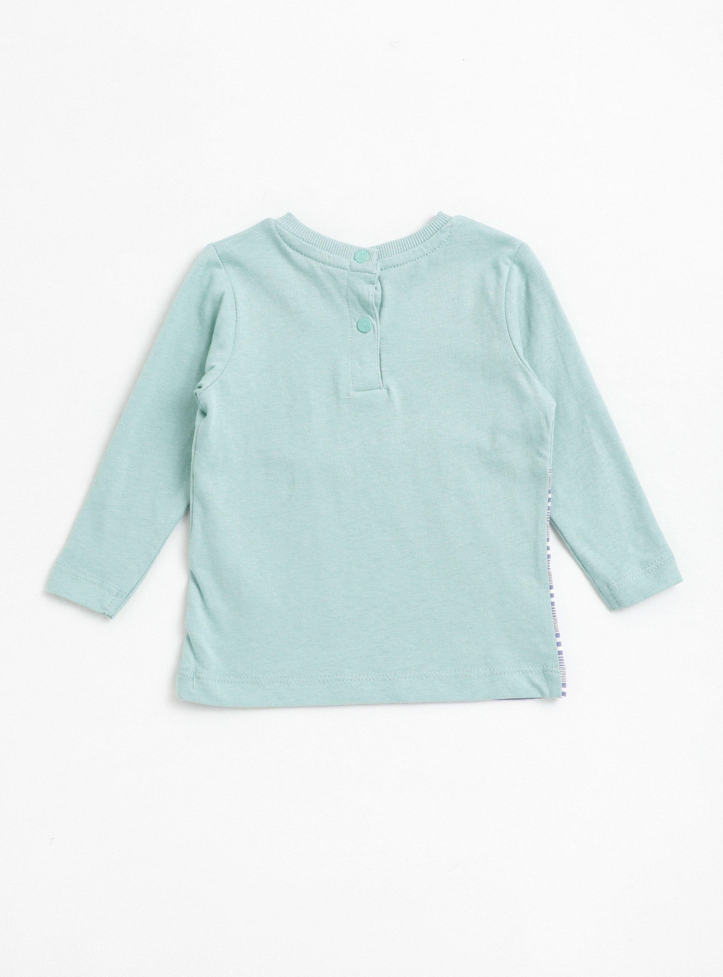 Polera Manga Larga Dinos Niño-1