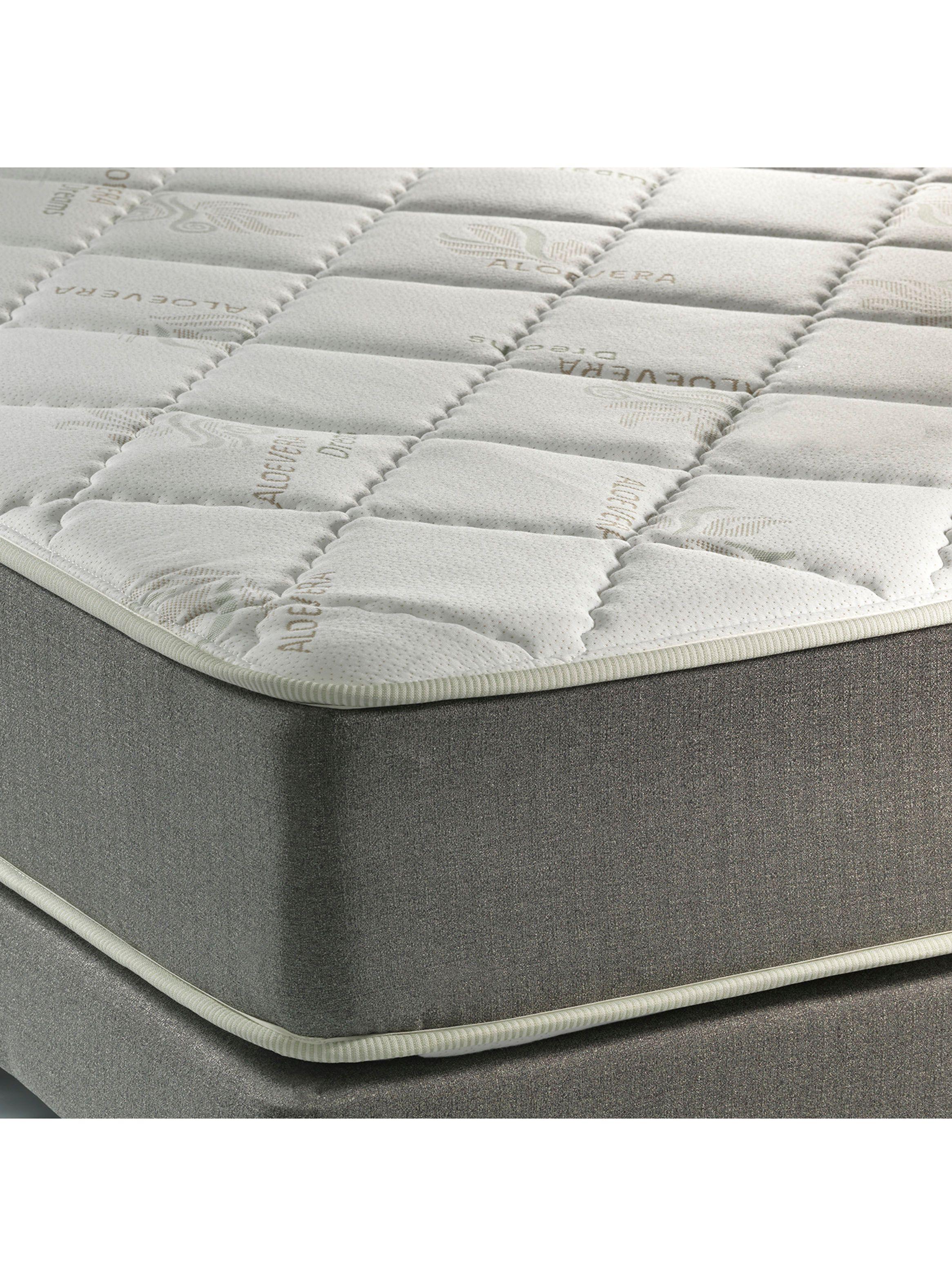 Cama Europea Aloe Vera 1 Plaza + Textil-1
