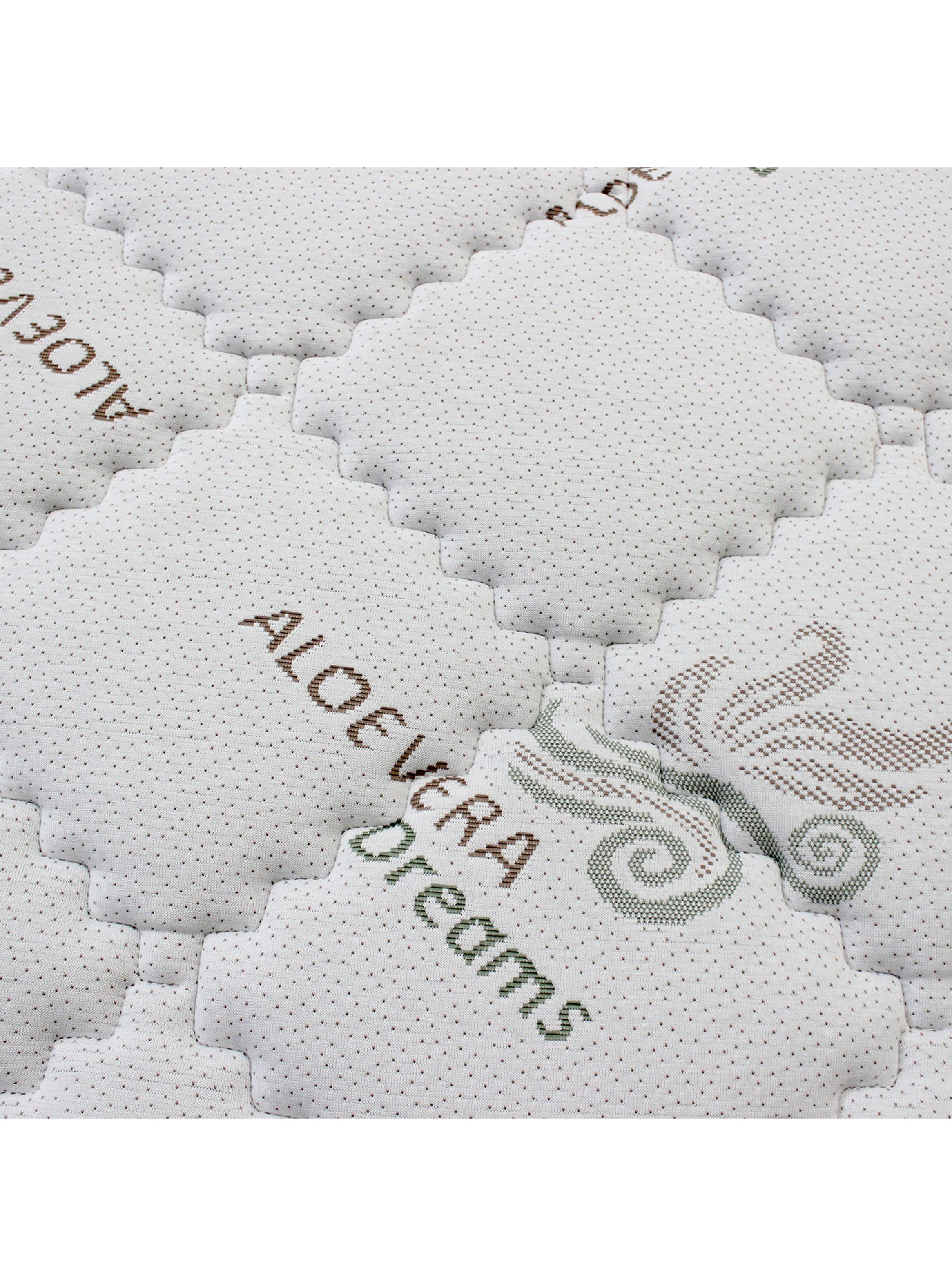 Cama Europea Aloe Vera 1 Plaza + Textil-2