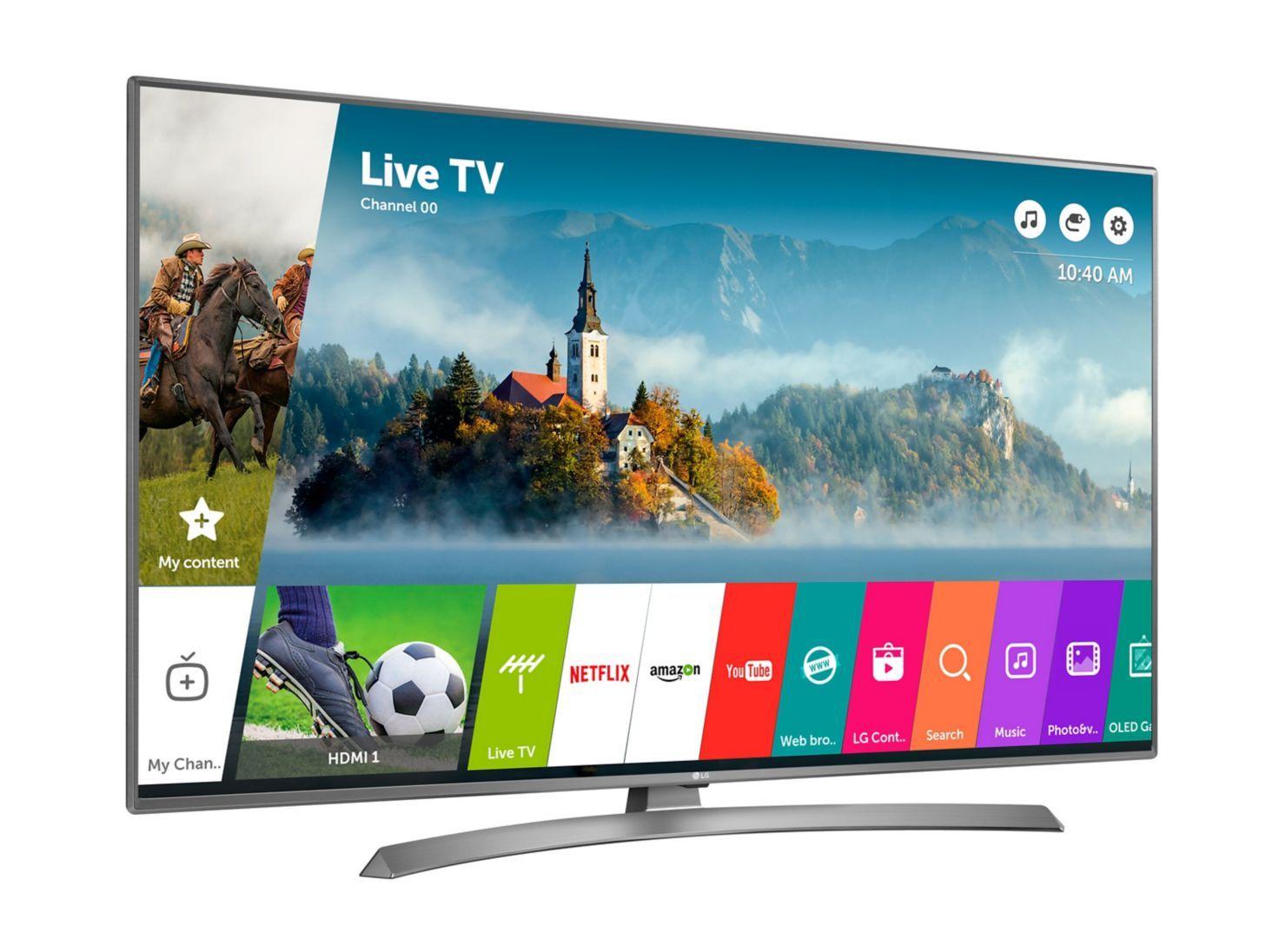 LED 55" Smart TV UHD 4K 55UJ6580-1