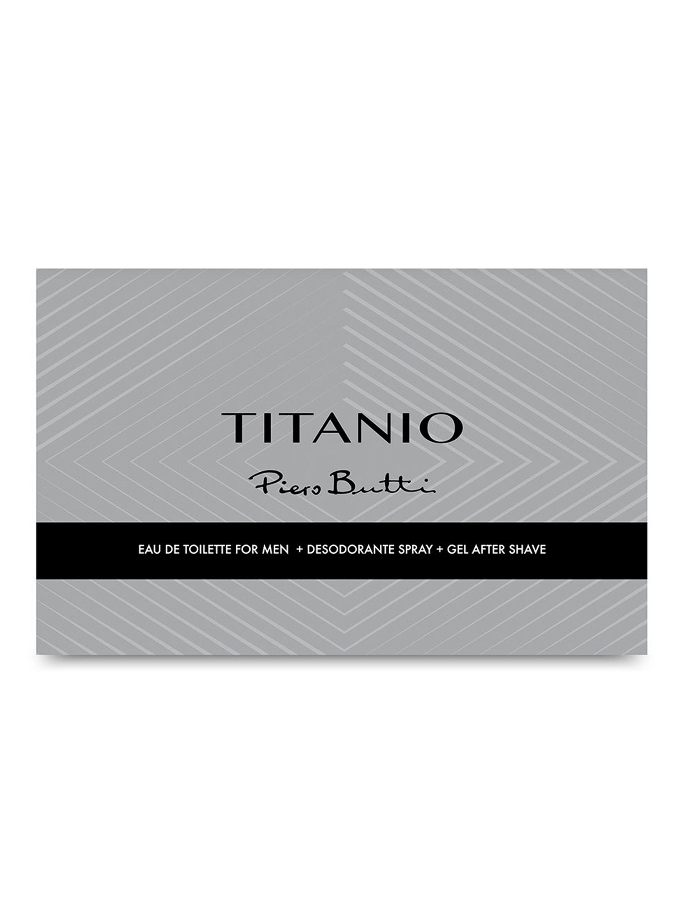 Set Perfume Titanio EDT Hombre 100 ml + Desodorante 100 ml + After Shave 100 ml-2