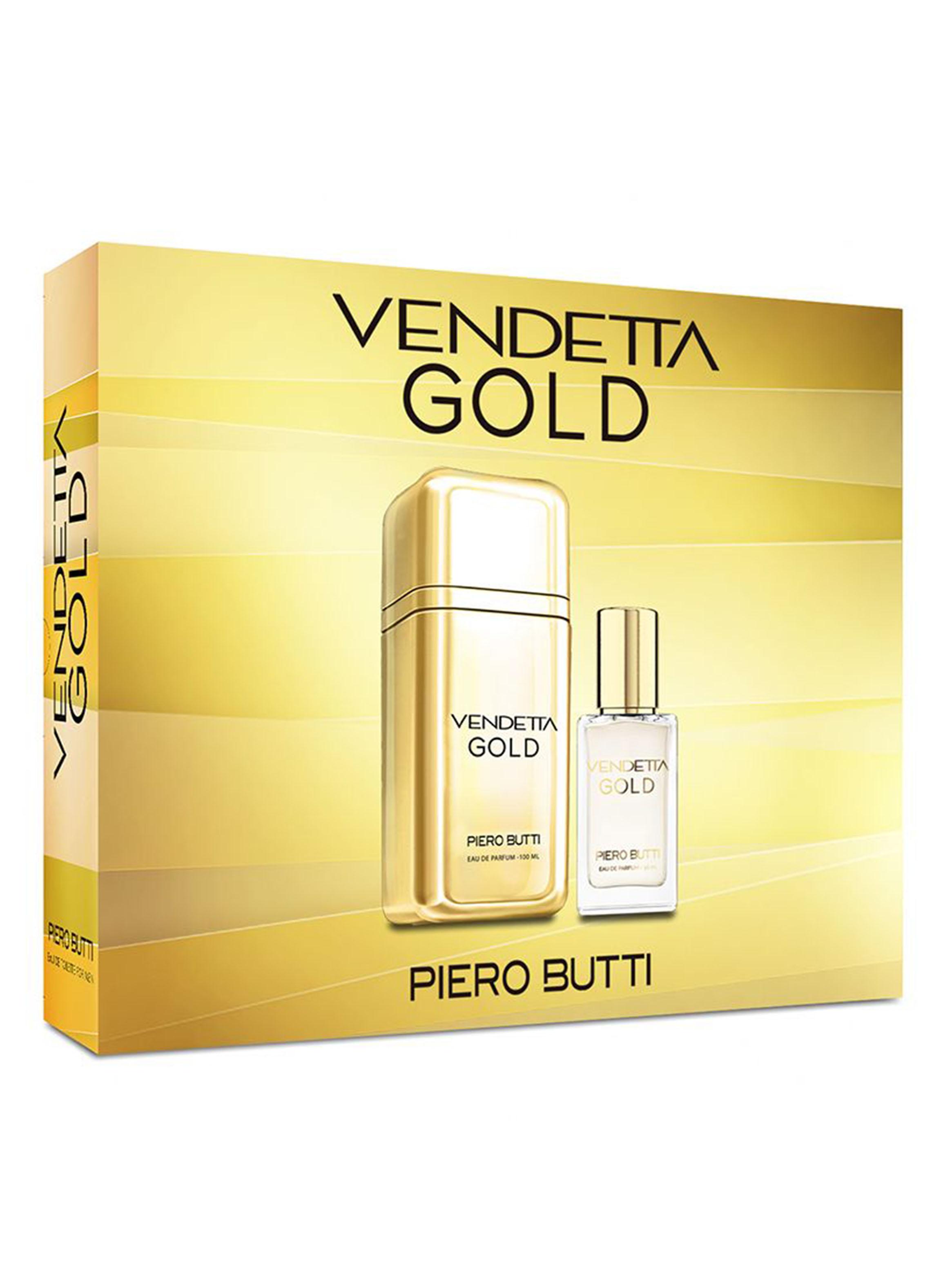 Set Perfume Vendetta Gold EDP Hombre 100 ml + 30 ml-1