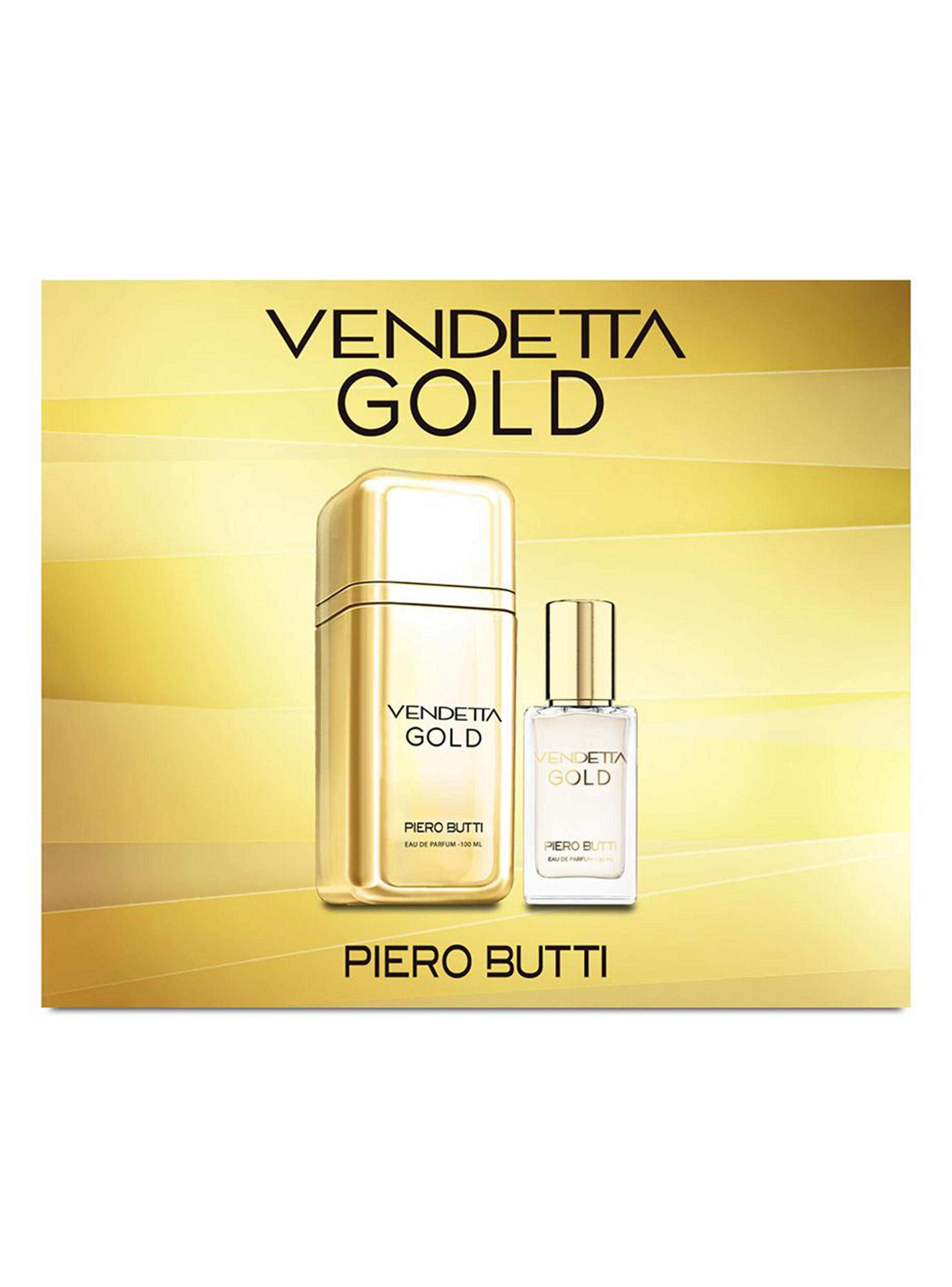 Set Perfume Vendetta Gold EDP Hombre 100 ml + 30 ml-0