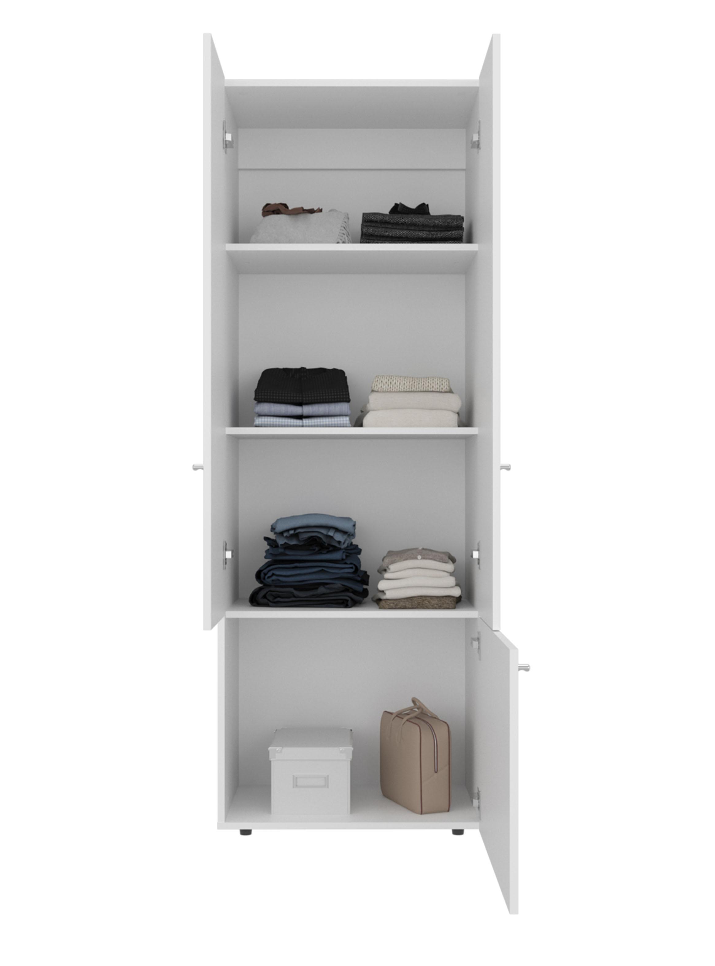 Clóset 3 Puertas 170x60x40.2 cm Blanco-2