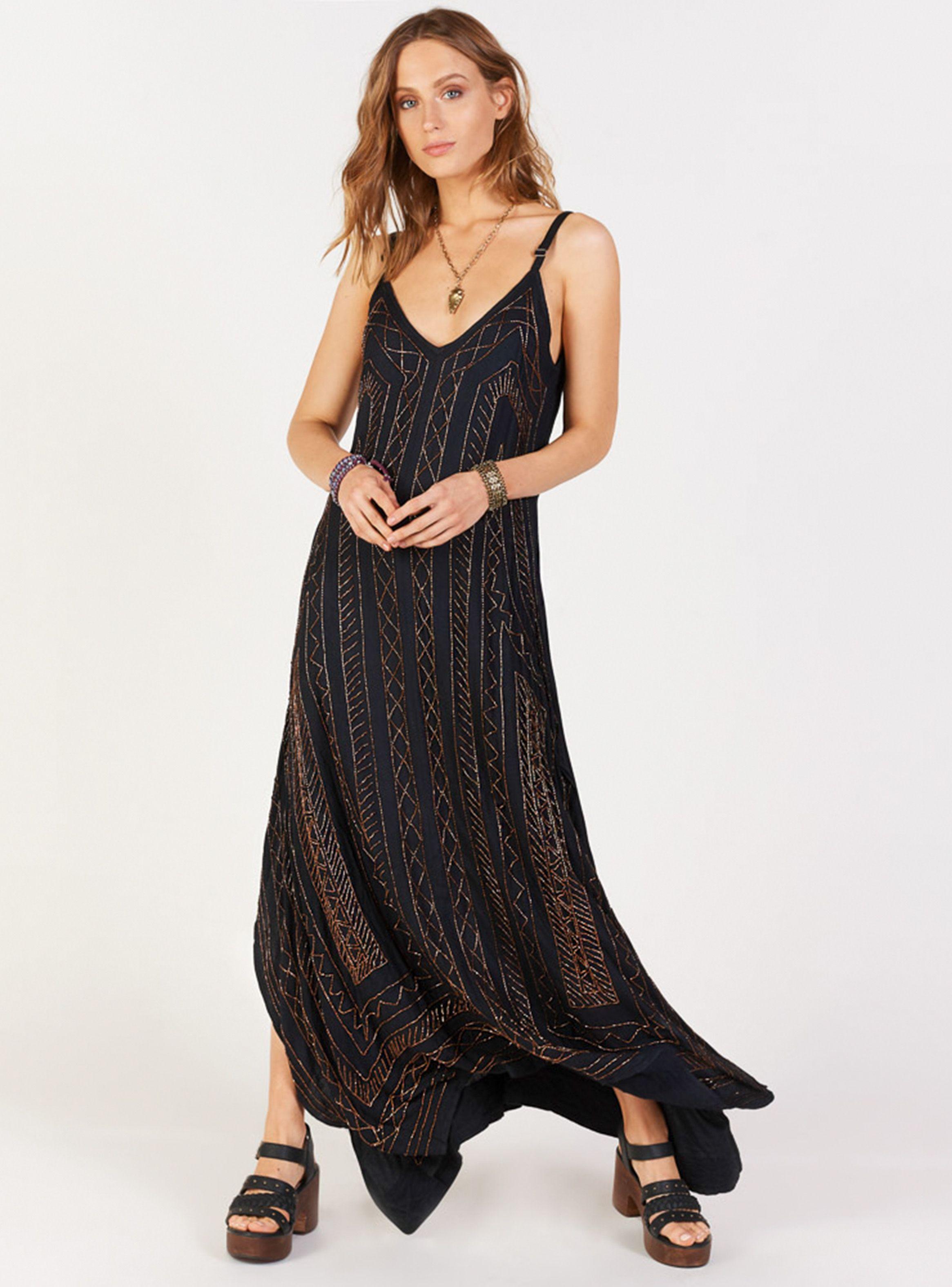 Vestido Night Aplicaciones Woman-0