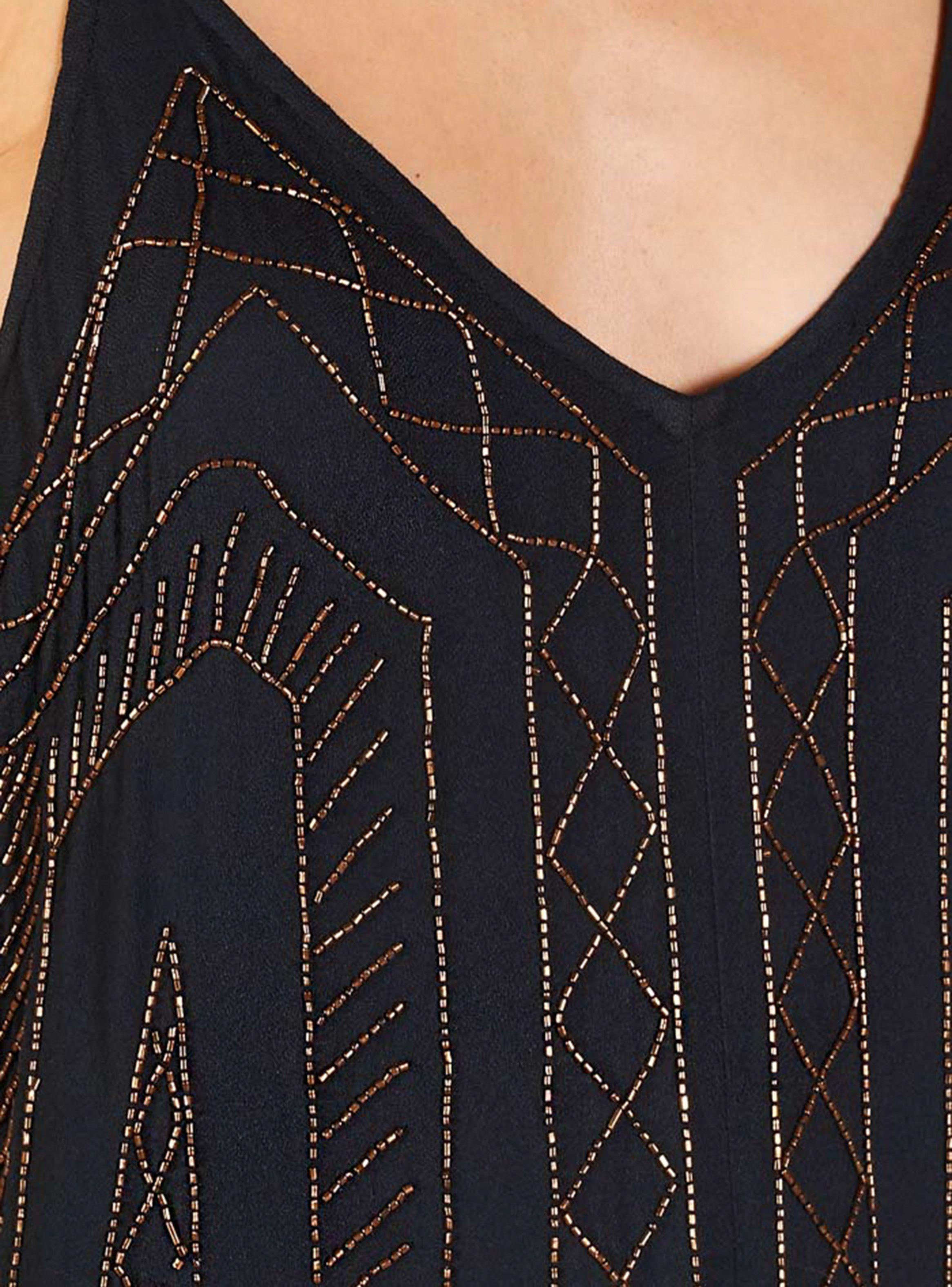 Vestido Night Aplicaciones Woman-2