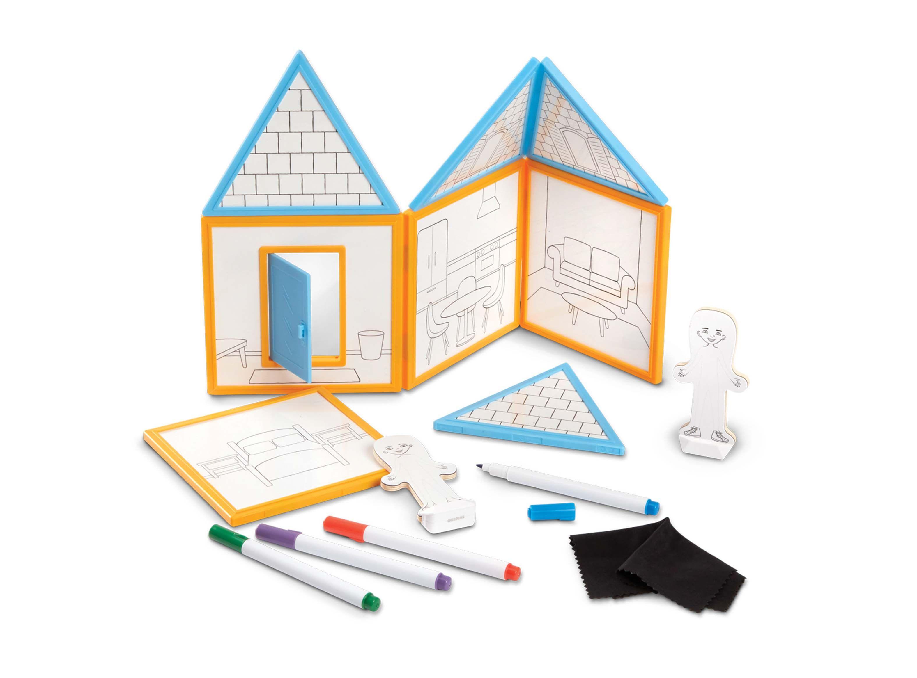 Melissa & Doug Magnetivity - Dibuja y construye una casa Caramba-3
