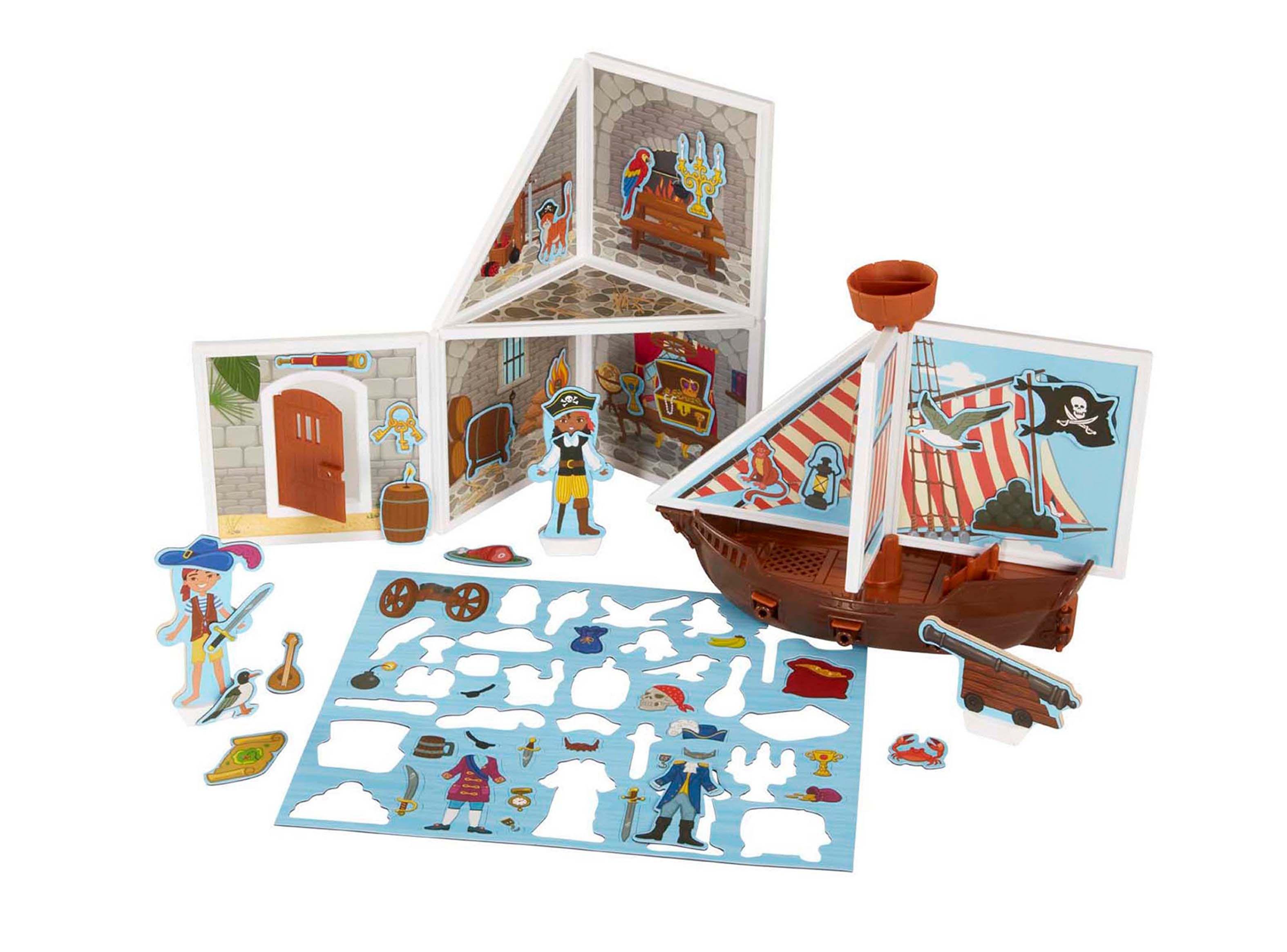 Melissa & Doug Magnetivity - Piratas Caramba-2