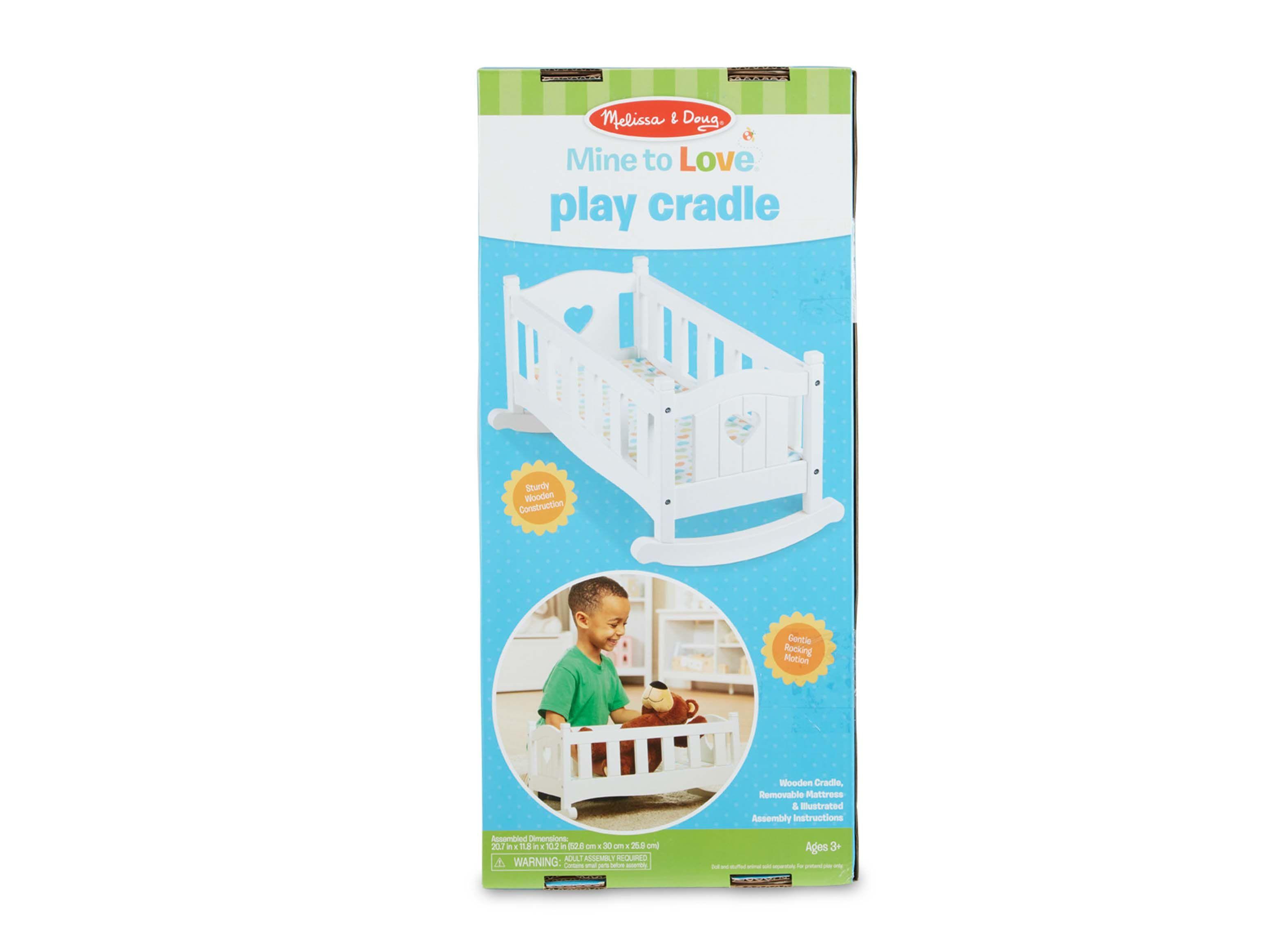 Melissa & Doug Cuna mecedora para muñeca Caramba-2