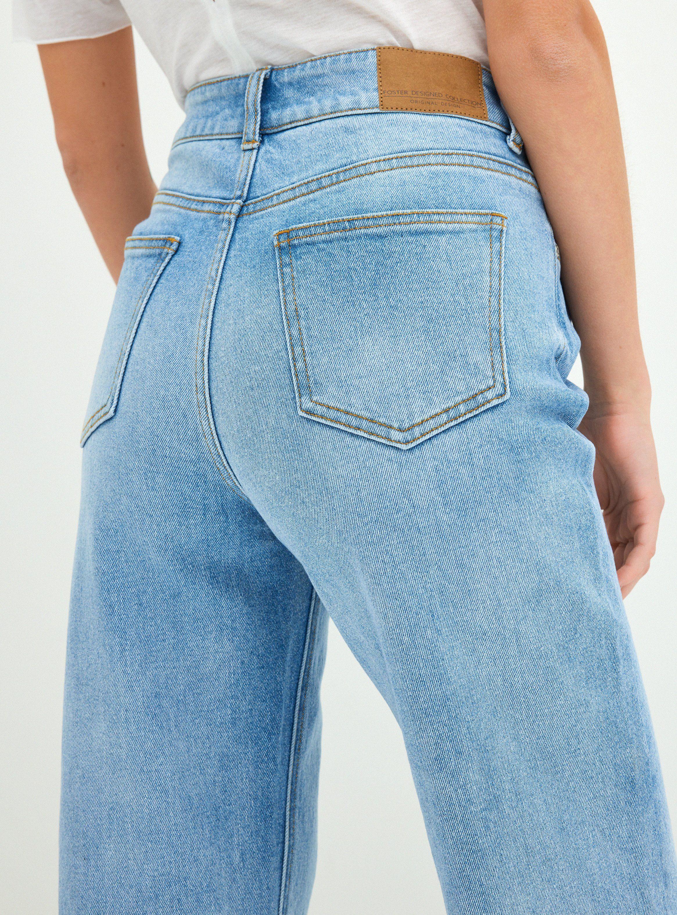 Jeans Mezclilla Básico Flare Fit-2