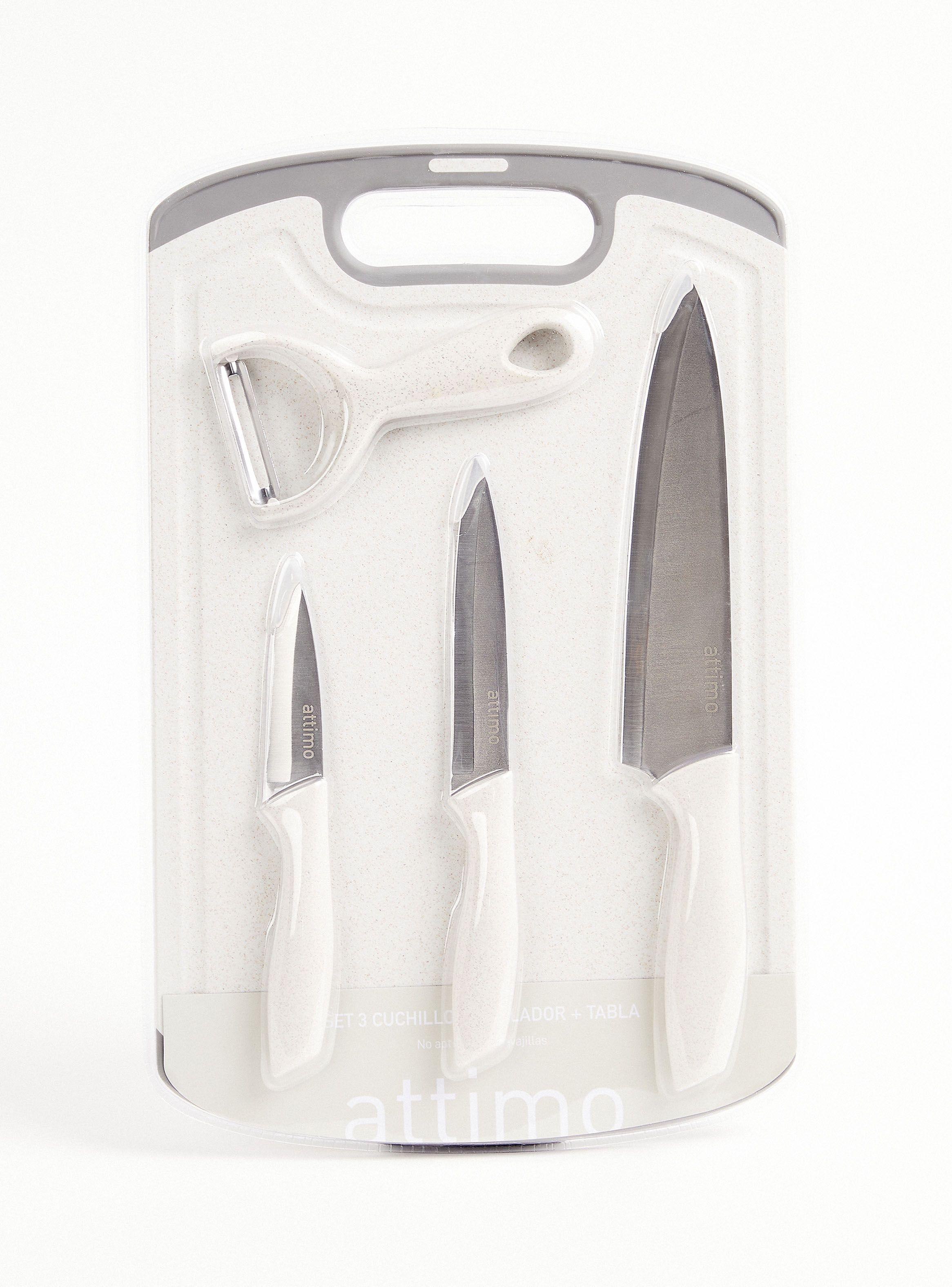 Set de Cuchillos Acero Inoxidable-0