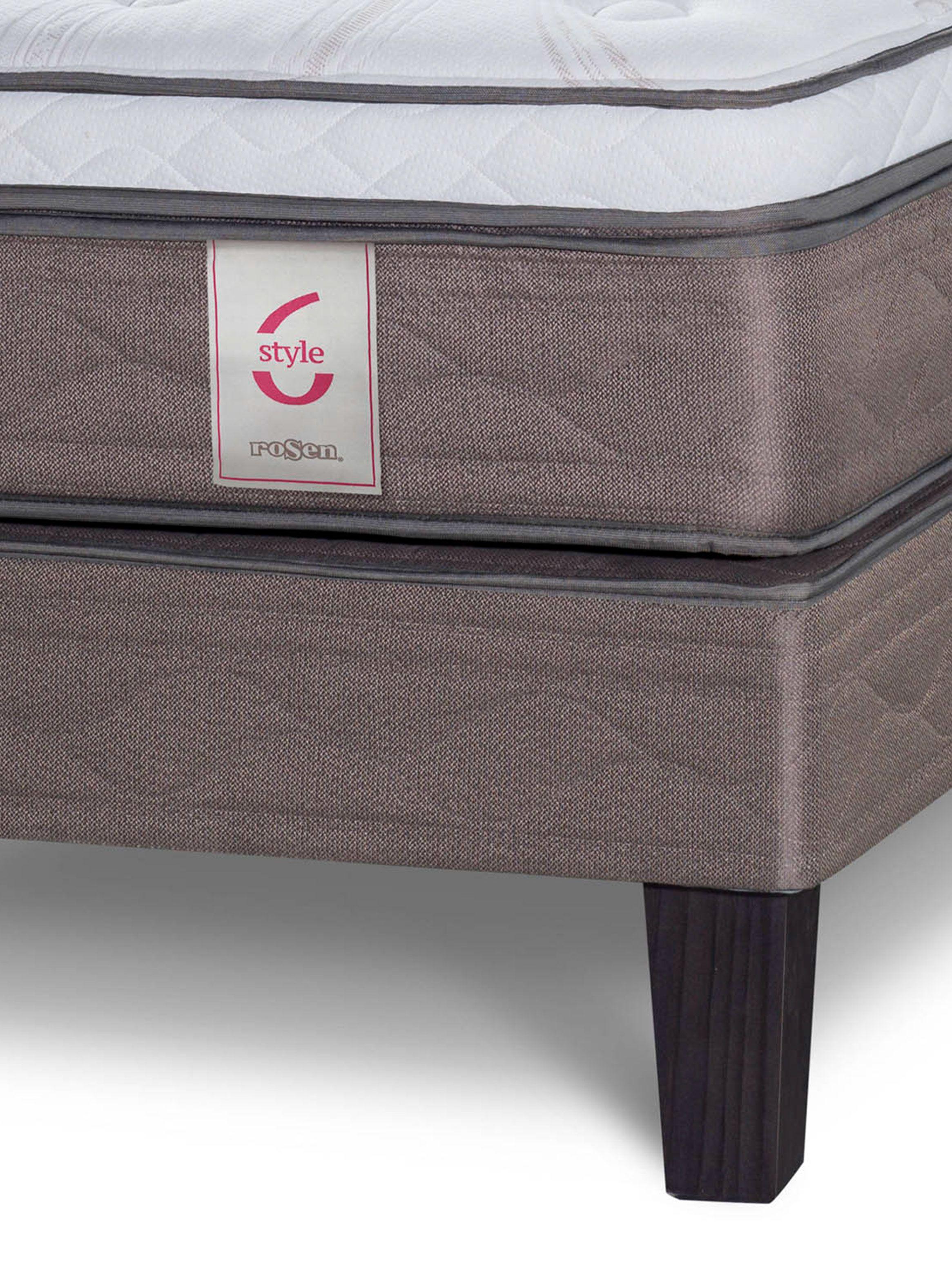 Cama Europea Ergo T 2 Plazas x200 cm + Respaldo Rachel-2