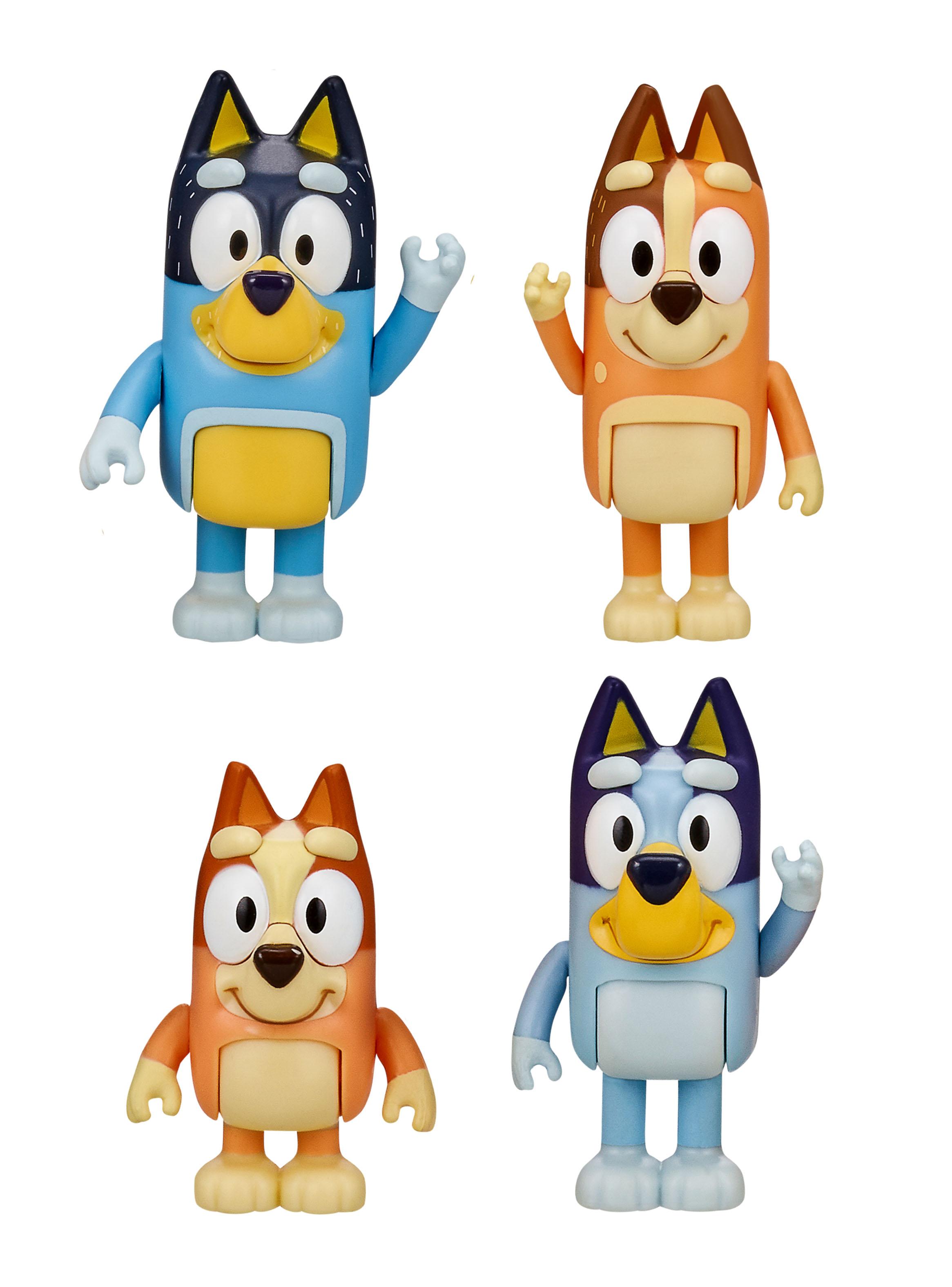 Set 4 Figura Bluey & Family-2