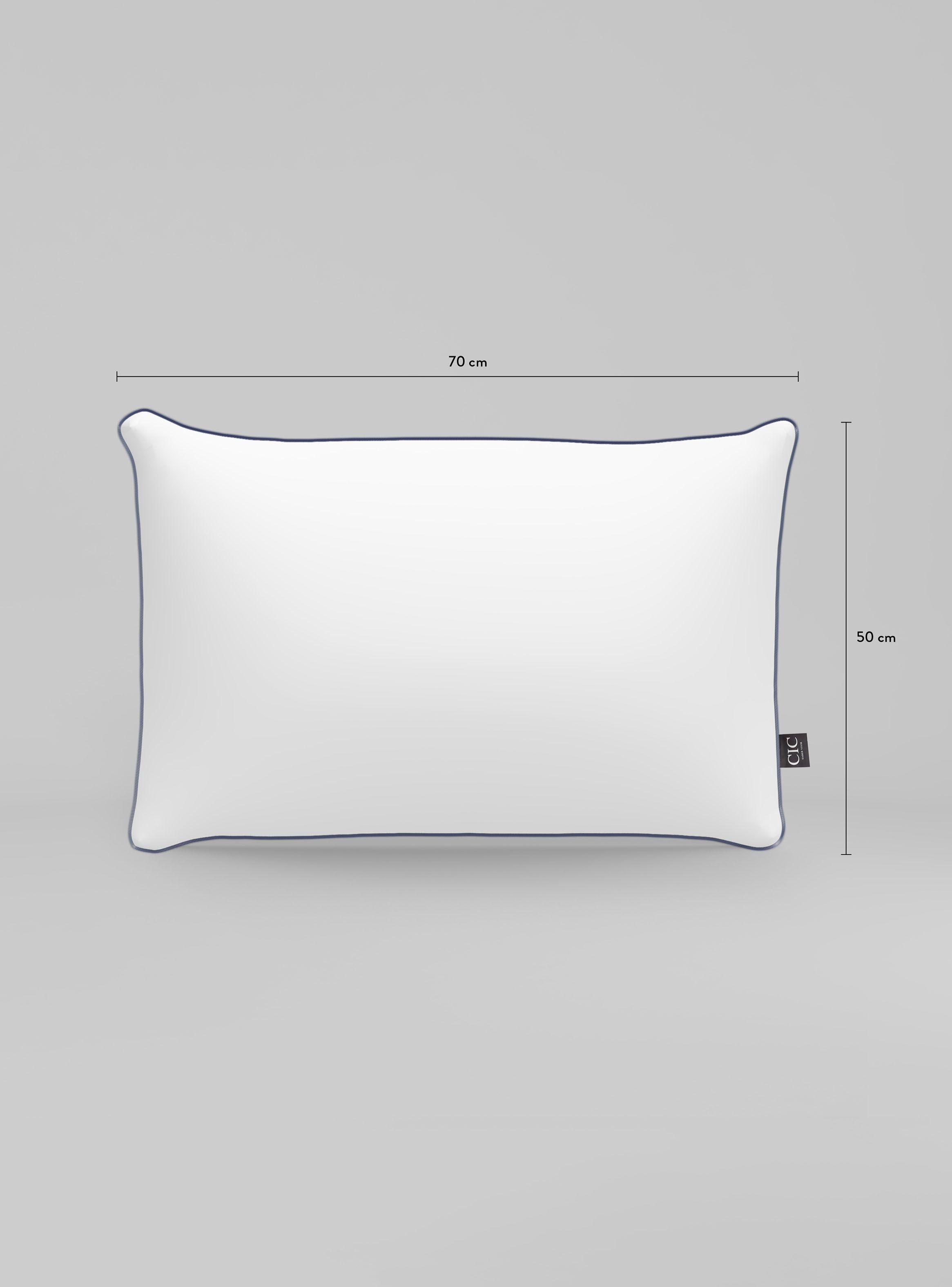 Pack 2 Almohadas 100% Pluma 50x70 cm-1
