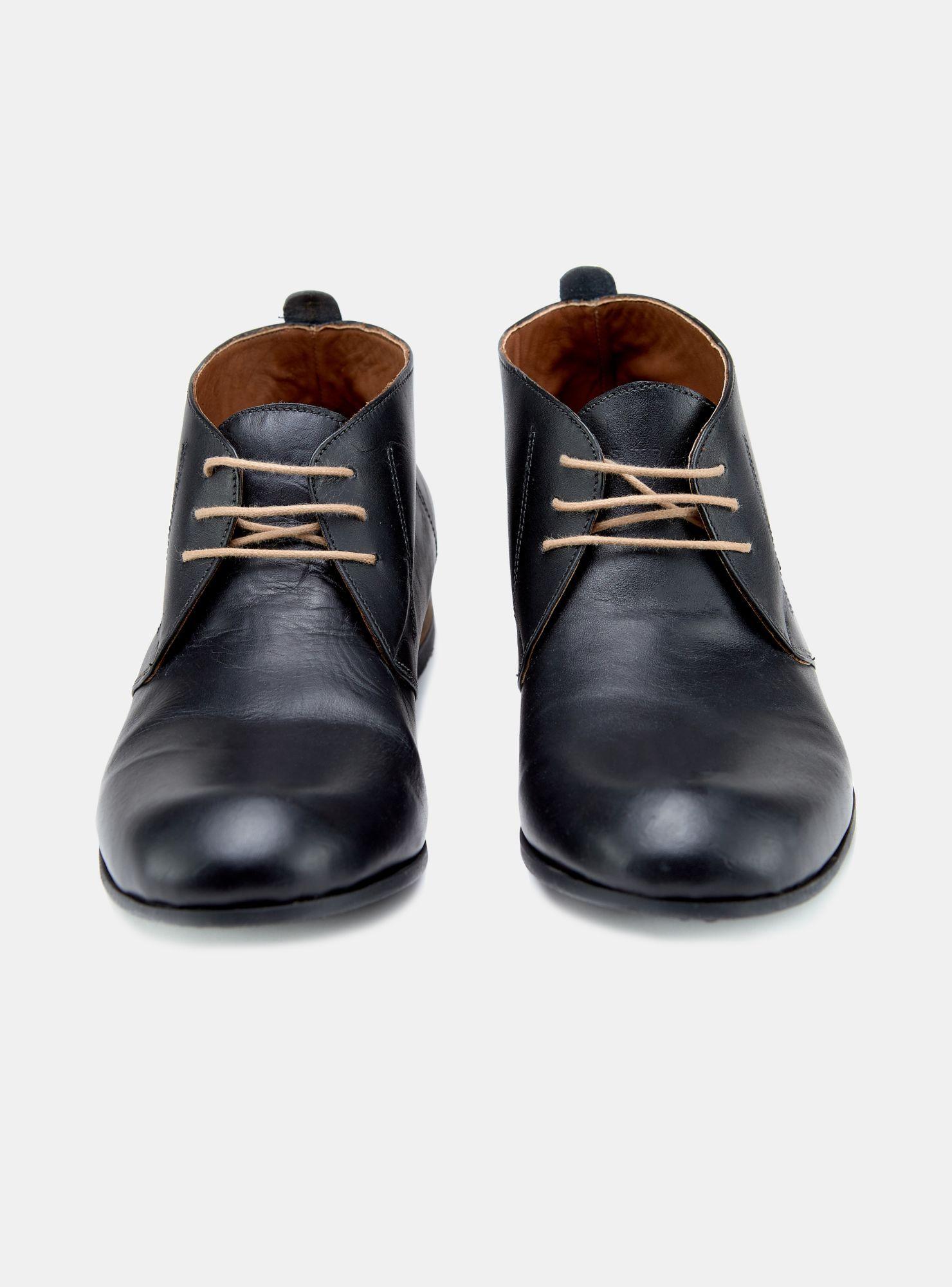 Botín Sitrana Cafi Negro Vestir-1