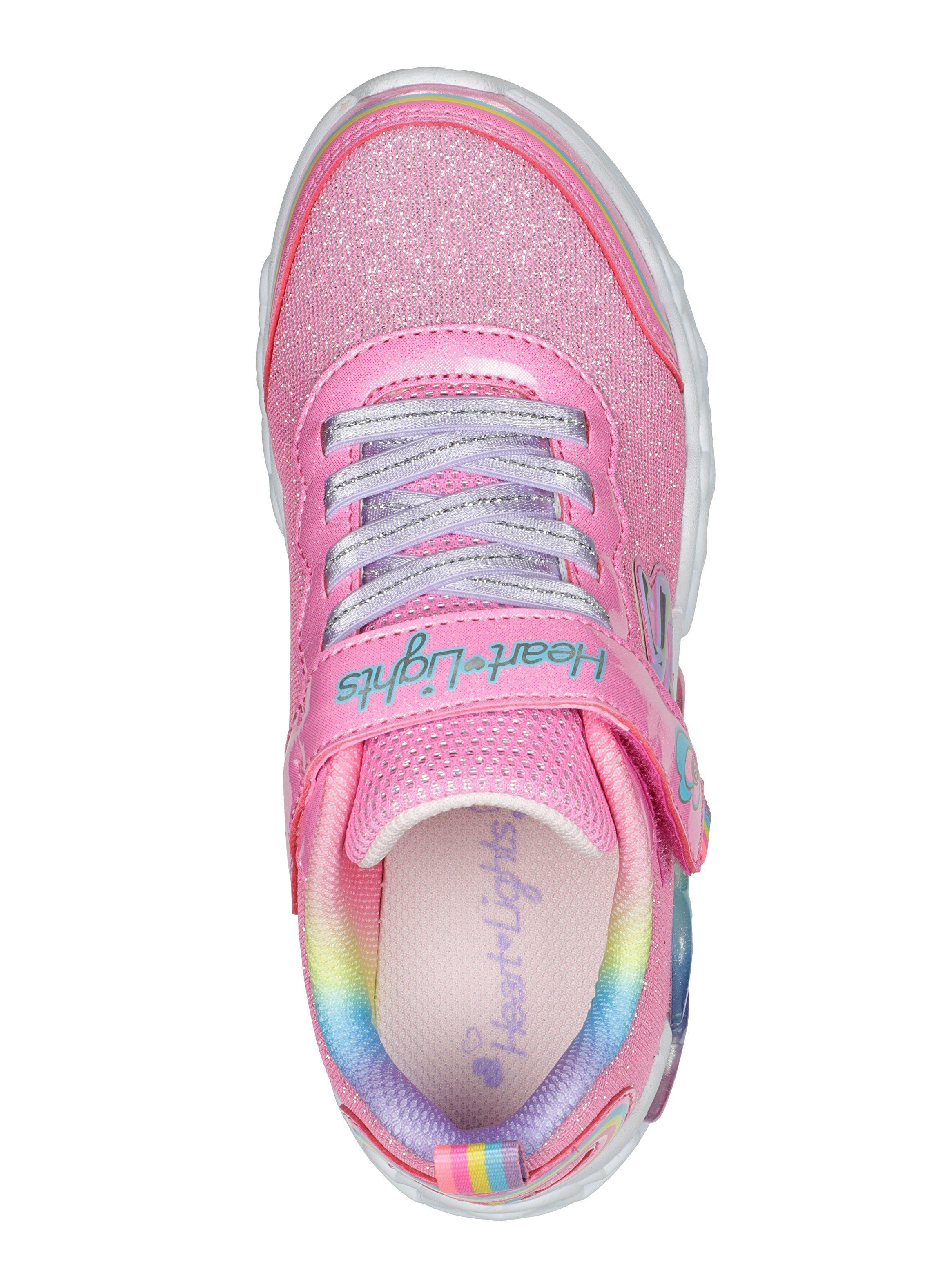 Zapatilla Urbana Print Infinite Heart Lights Niña-2