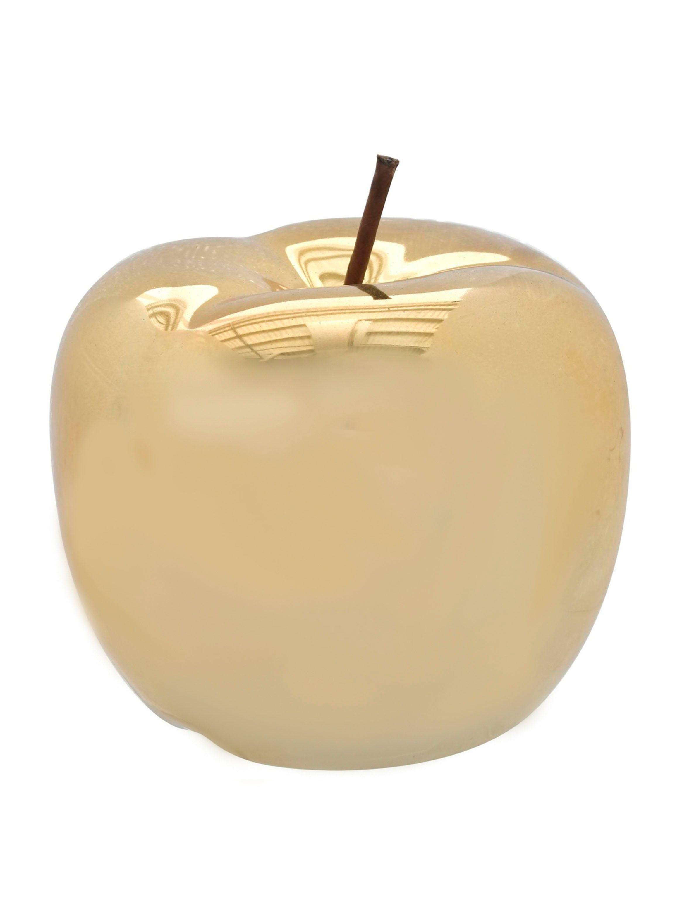 Figura Mallorca Decorativa Manzana Boston Gold-1