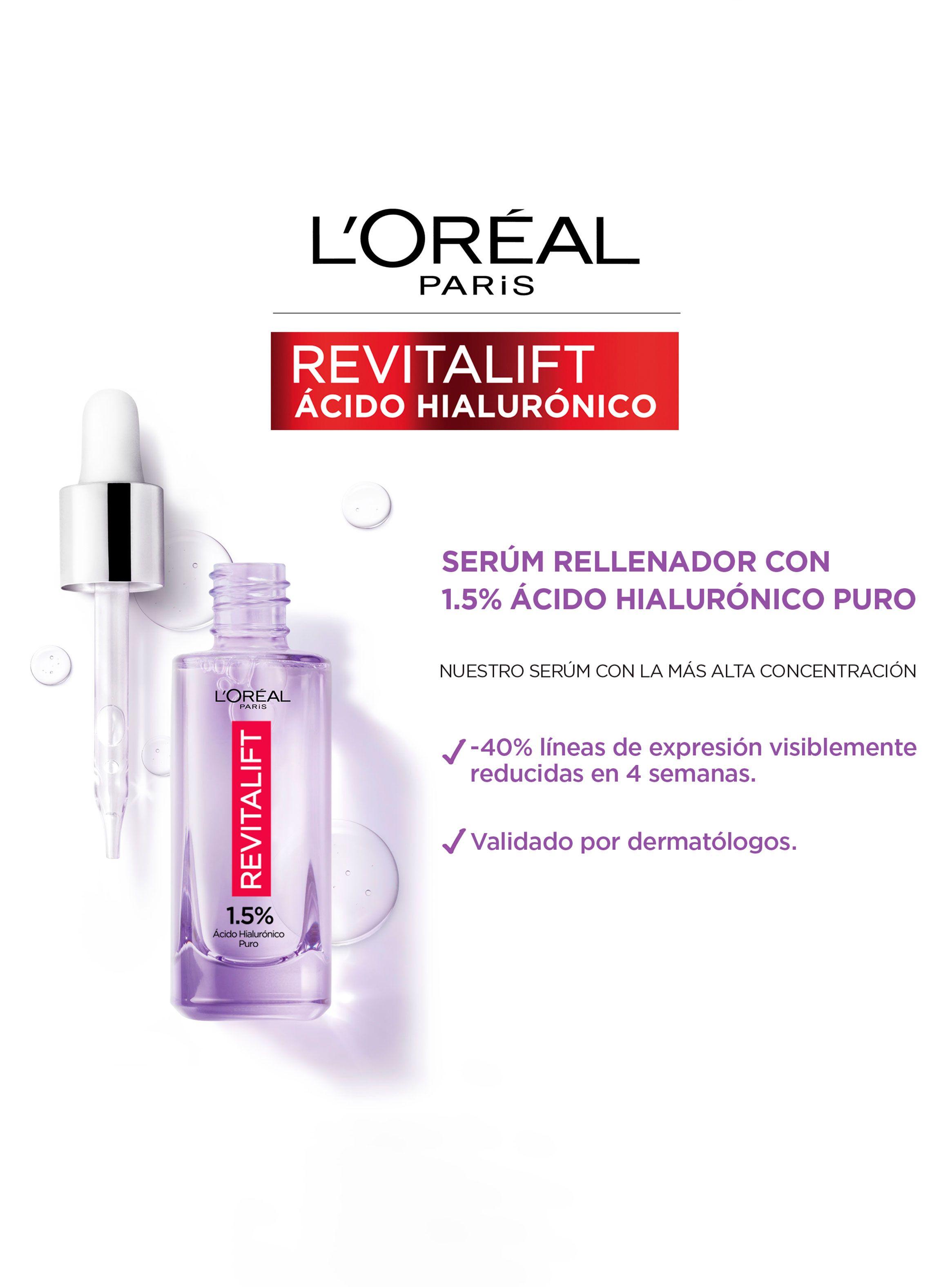 Serum Revitalift con Ácido Hialurónico Rellenador 1.5%-3