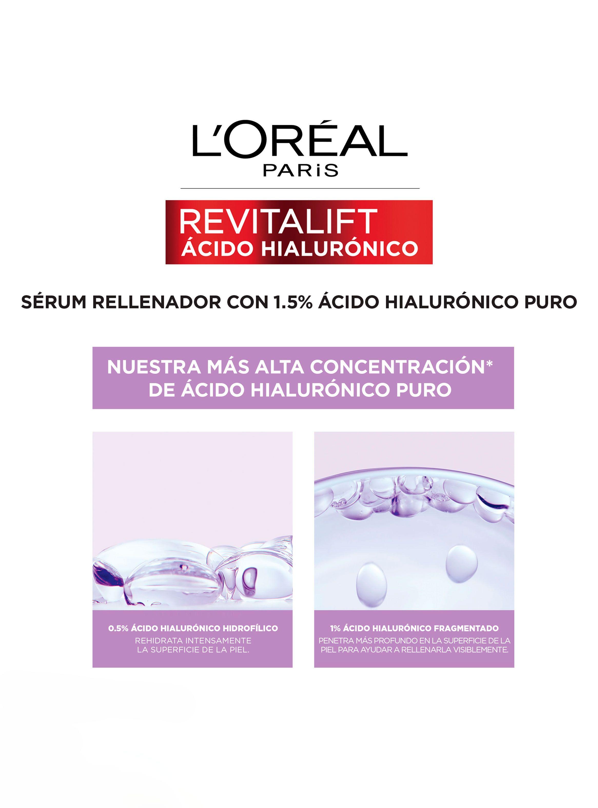 Serum Revitalift con Ácido Hialurónico Rellenador 1.5%-4