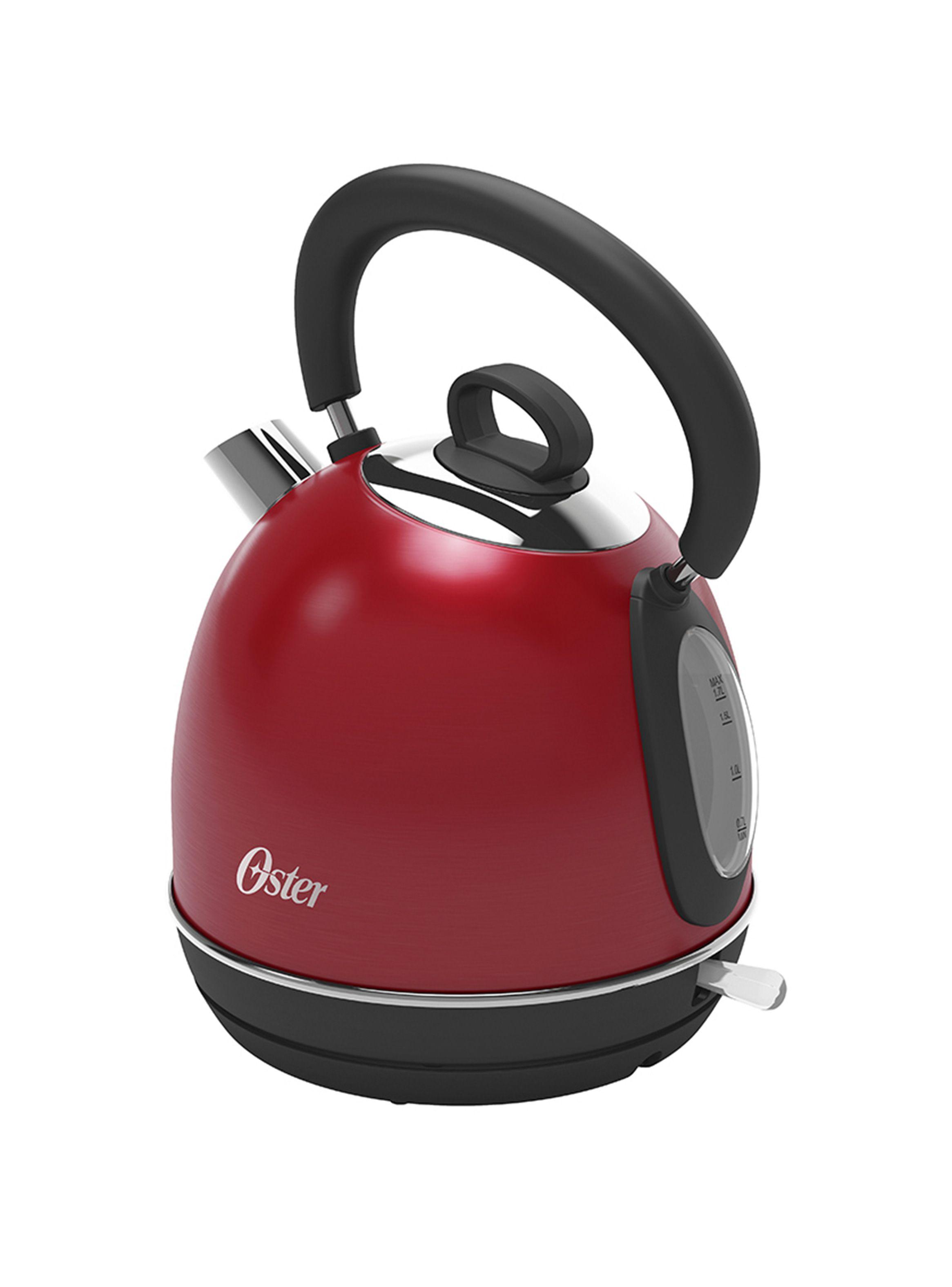 Hervidor Eléctrico Estilo Tetera Rojo BVSTKED388R-1